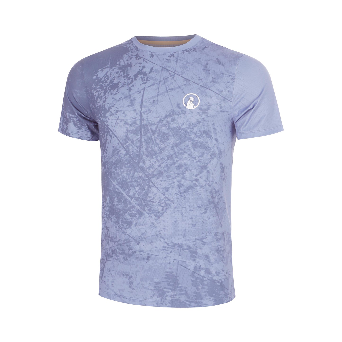 Quiet Please Glow Receiver Scrubbled T-shirt Pojkar - blå
