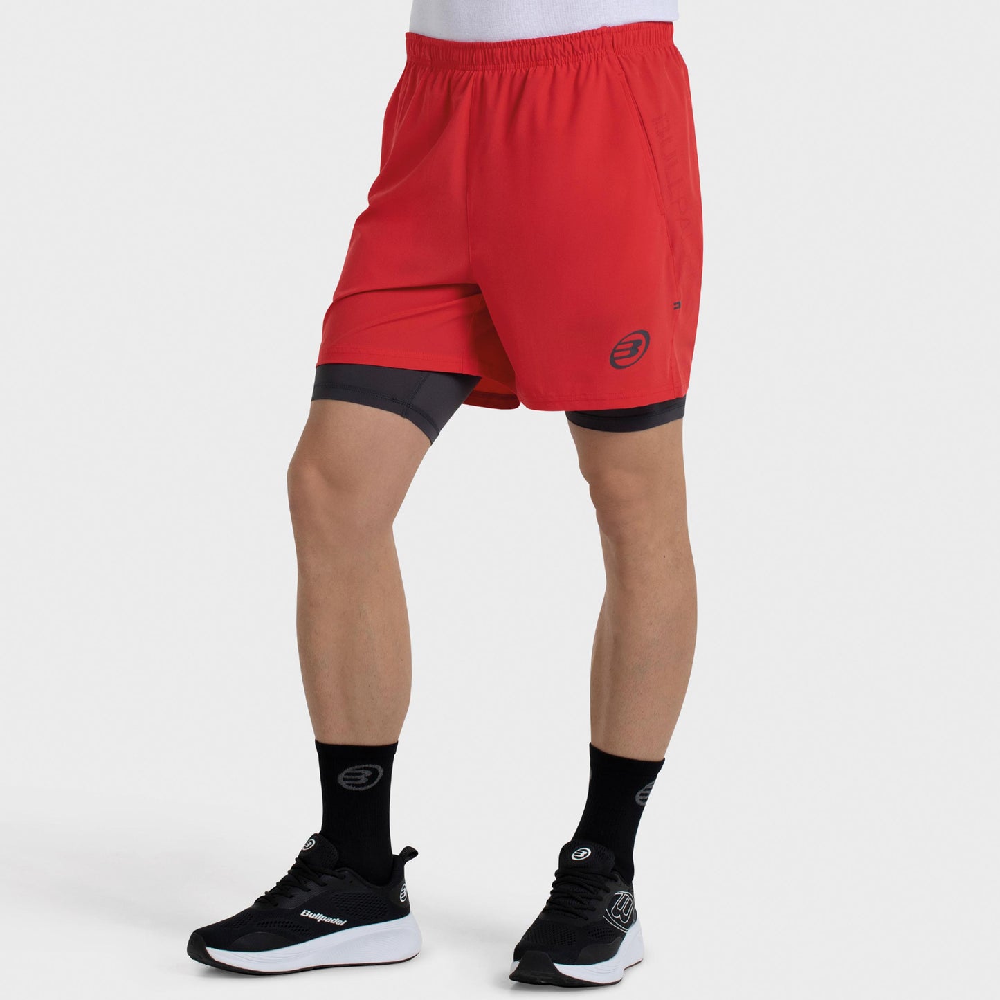 Bullpadel Montis Shorts Herrar - röd