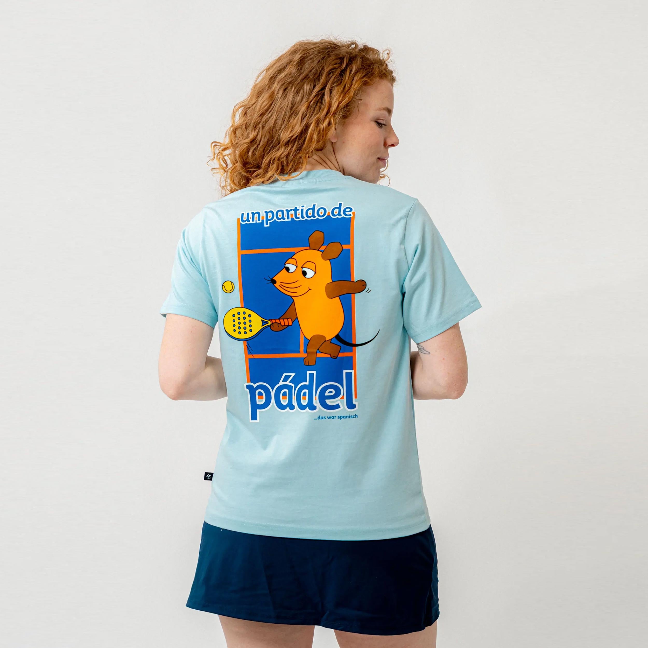 Lobster & Lemonade Maus Padel – '16 Park T-shirt Unisex - ljusblå