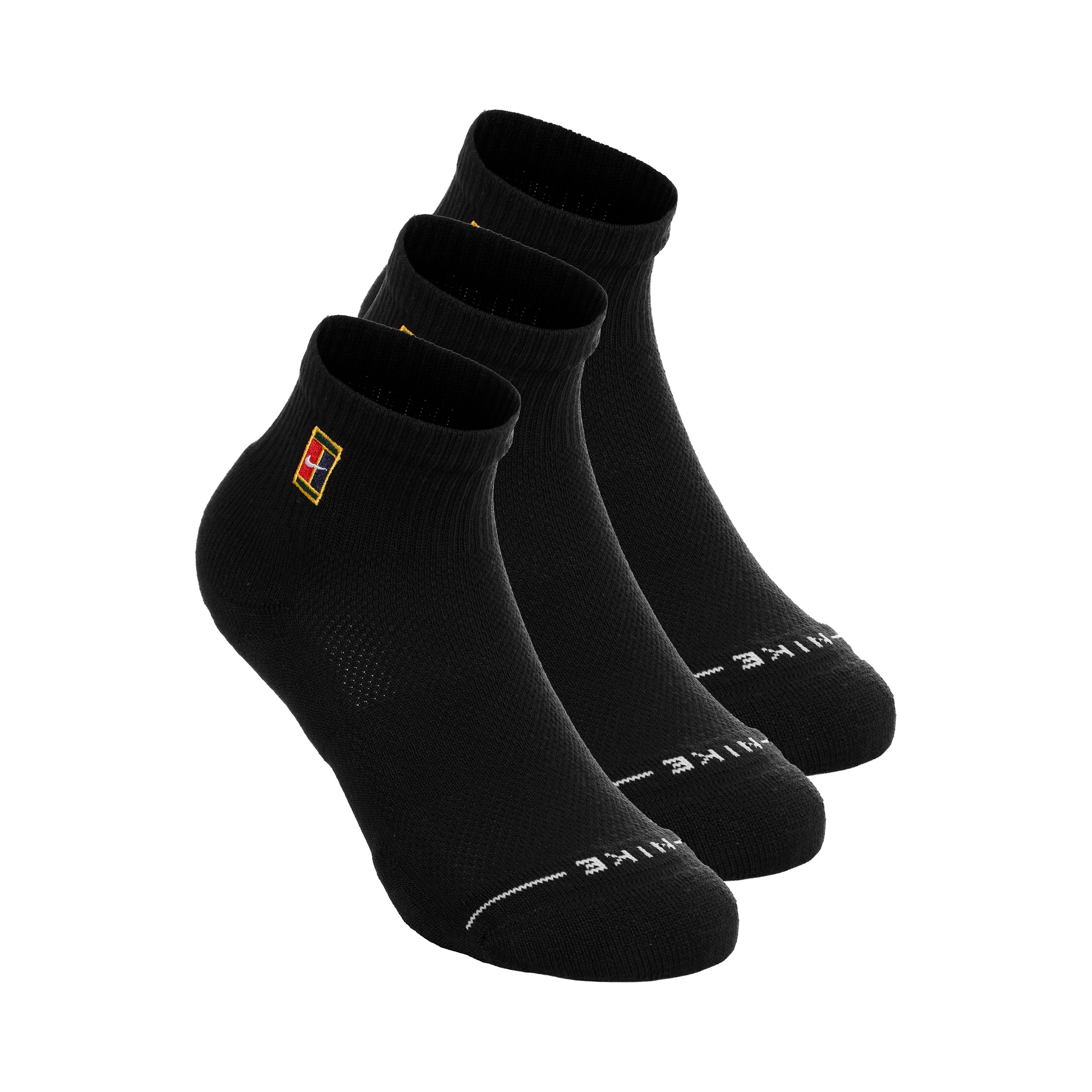 Nike Ankle Tennisstrumpor 3-pack Unisex - svart
