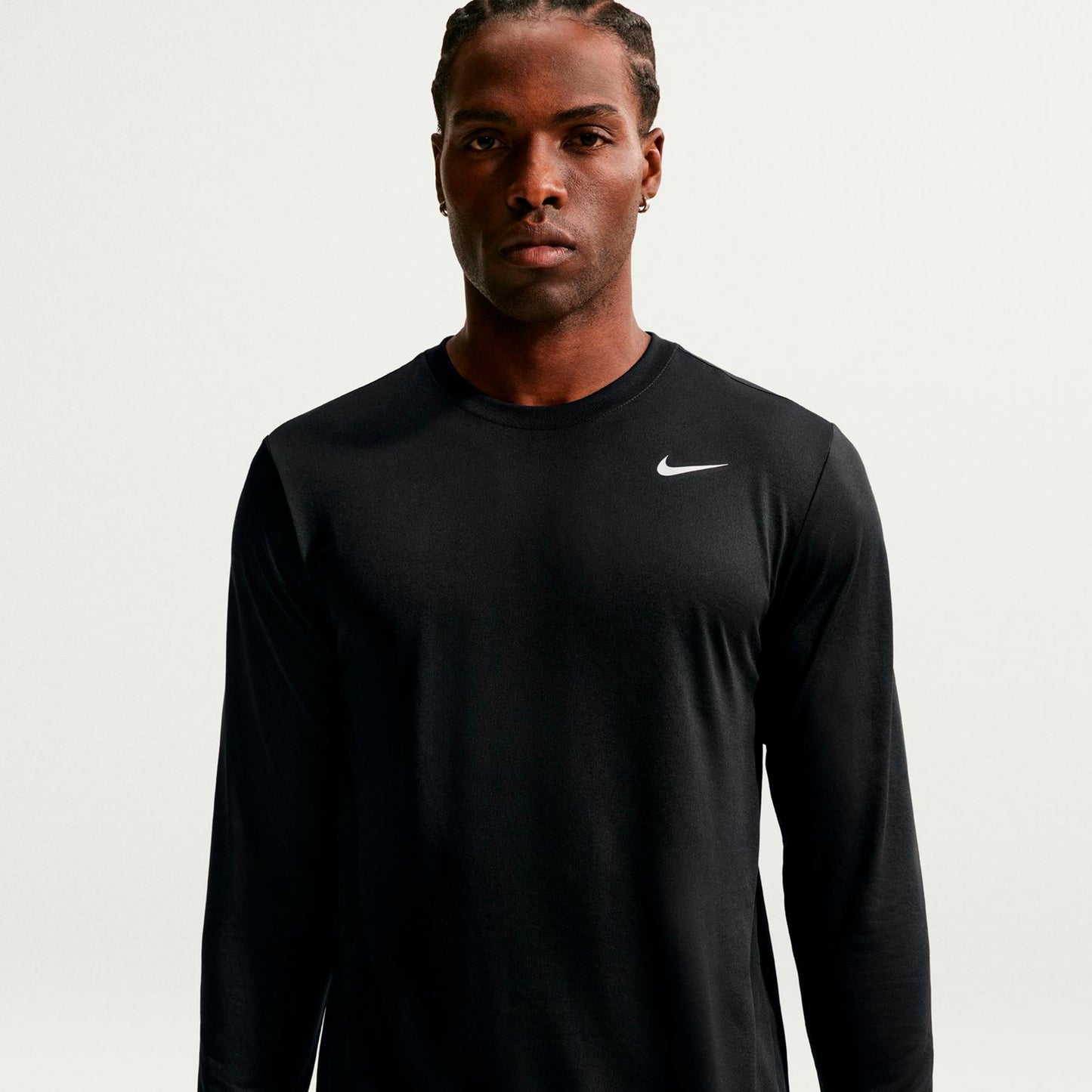 Nike Dri-Fit Långärmat Herrar - svart