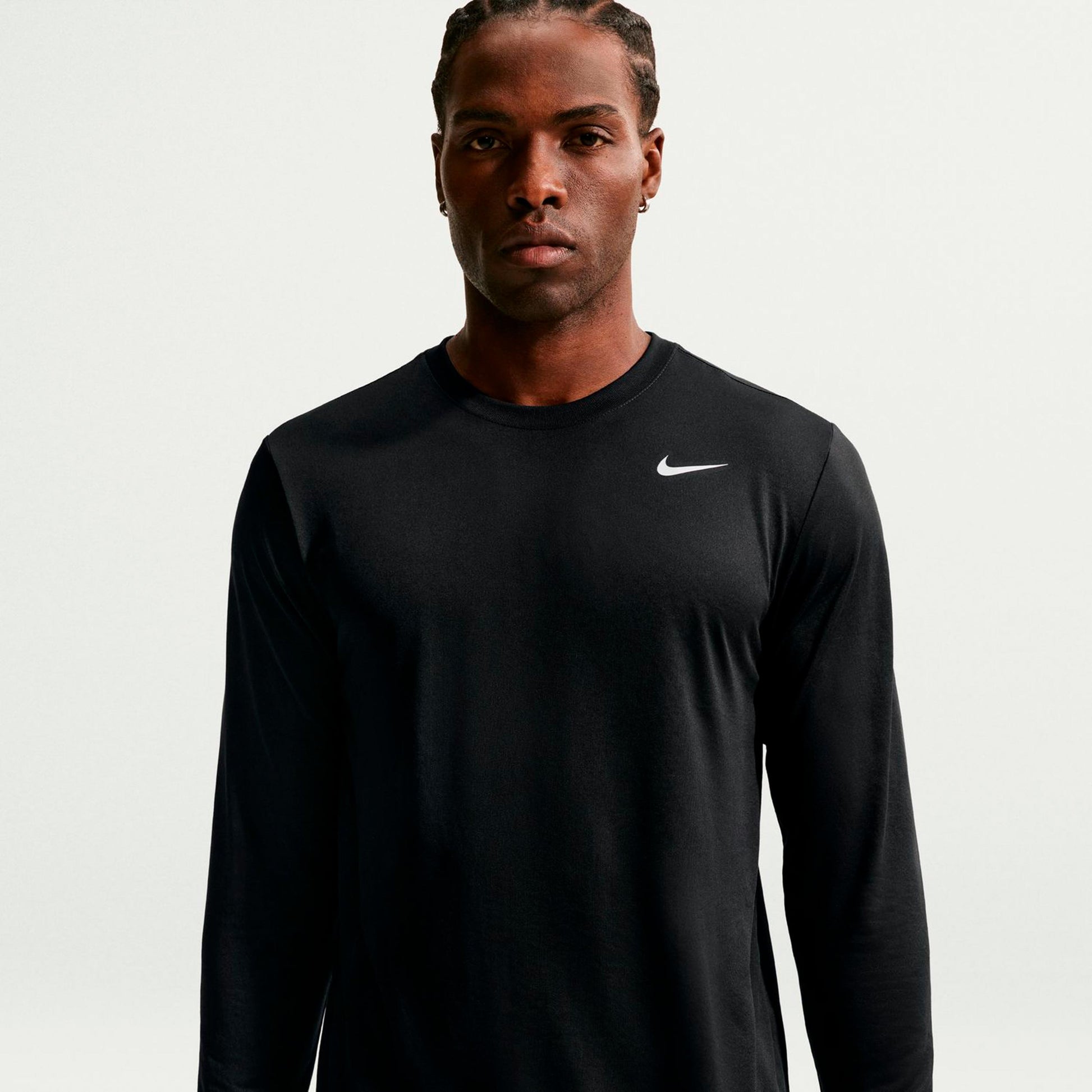 Nike Dri-Fit Långärmat Herrar - svart