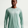 Dri-Fit Långärmat Herrar - grågrön, svart