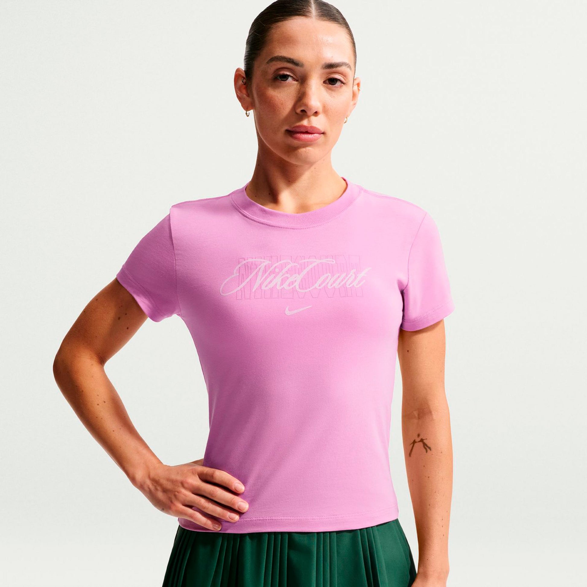 Nike Heritage T-shirt Damer - lila
