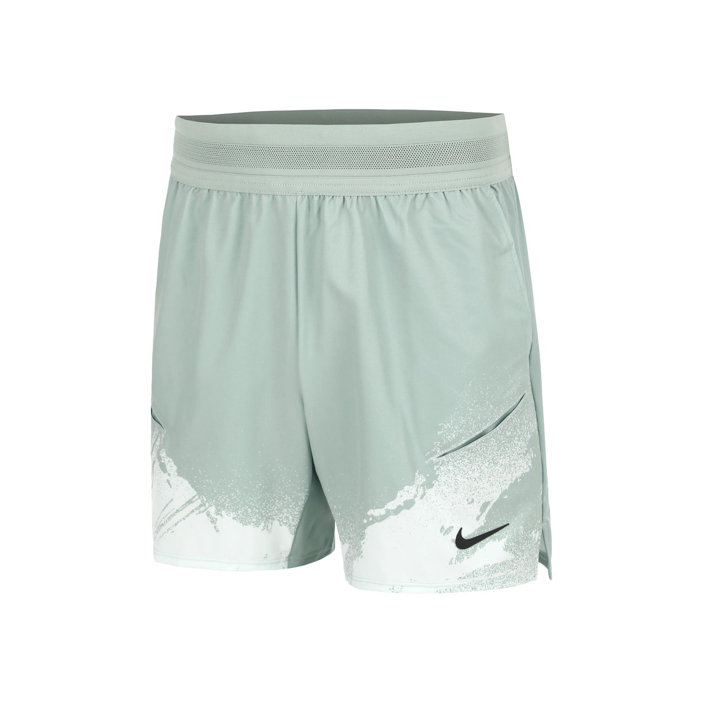 Nike Court Dri-Fit Slam Shorts Herrar - grågrön, svart