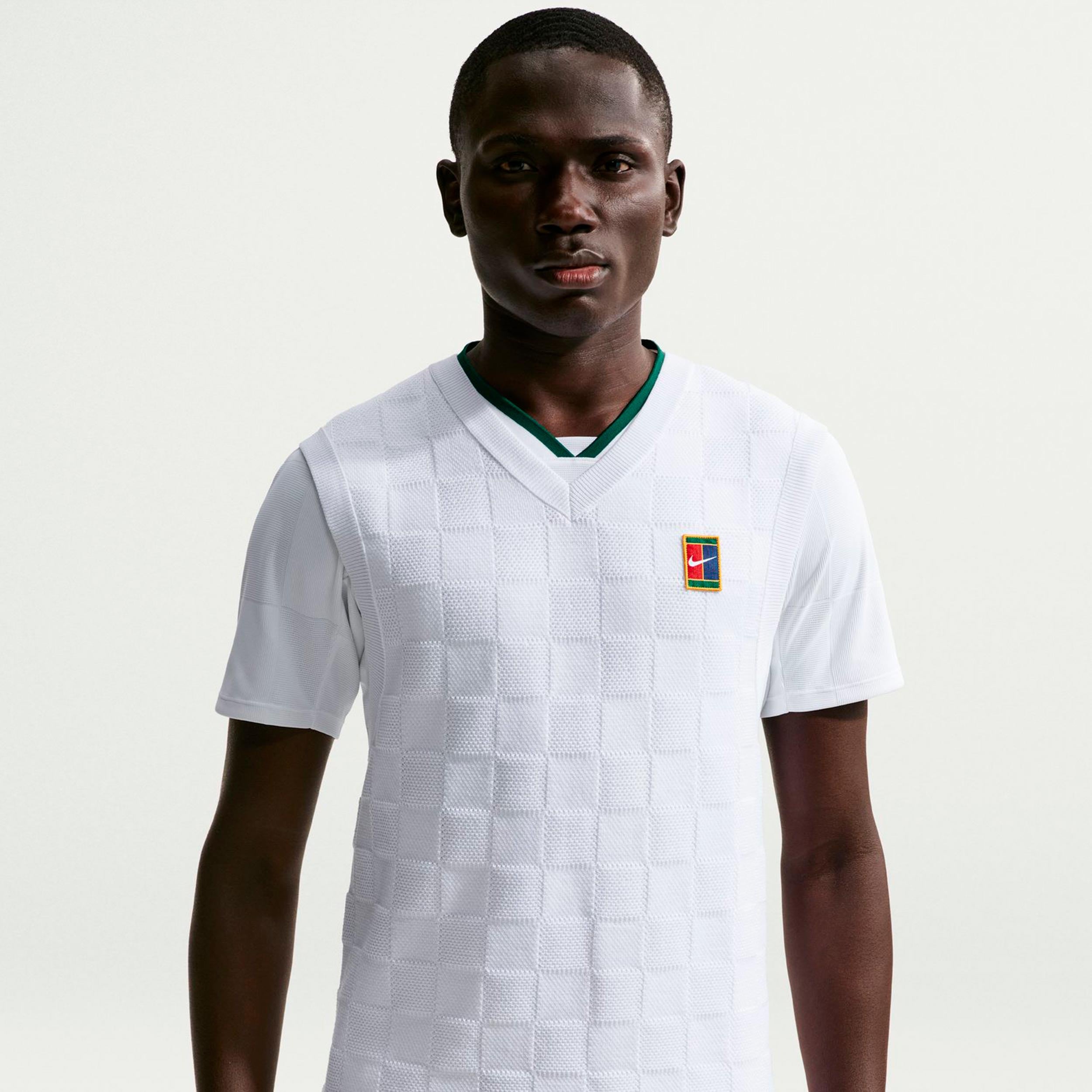 Nike Court Slam  Pullunder Herrar - vit