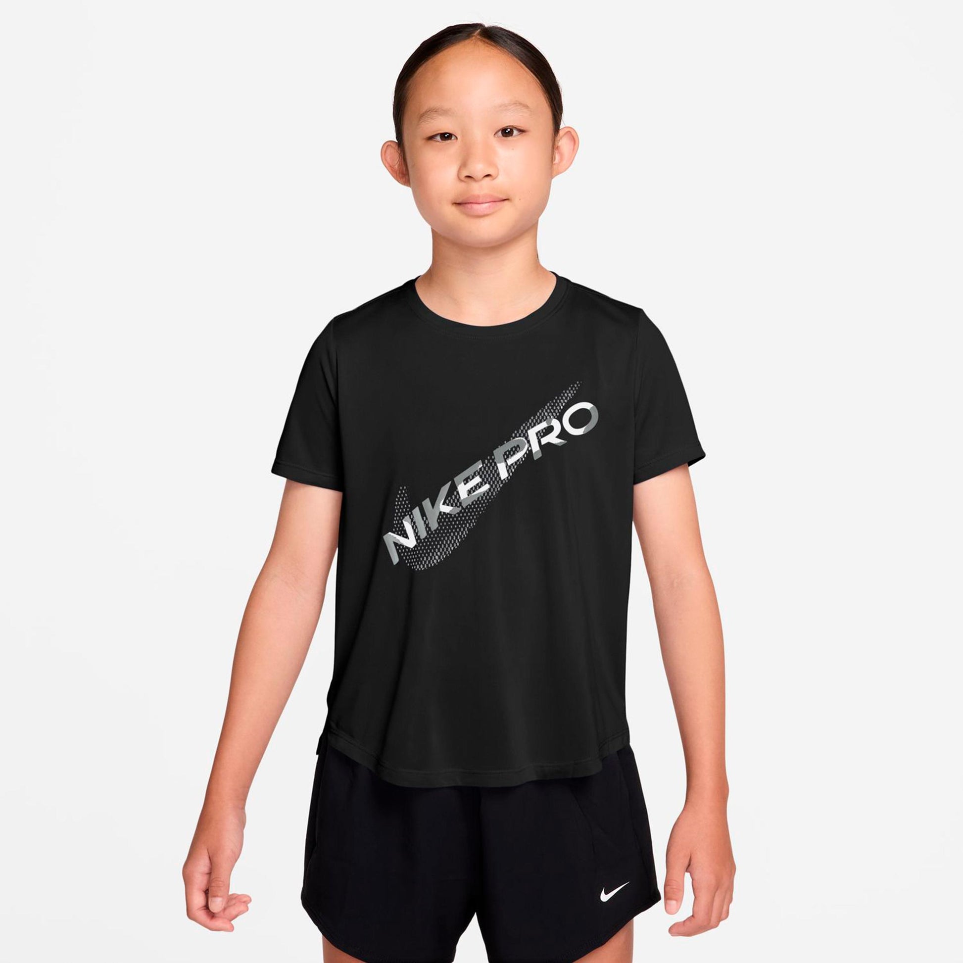 Nike Pro Dri-Fit T-shirt Flickor - svart