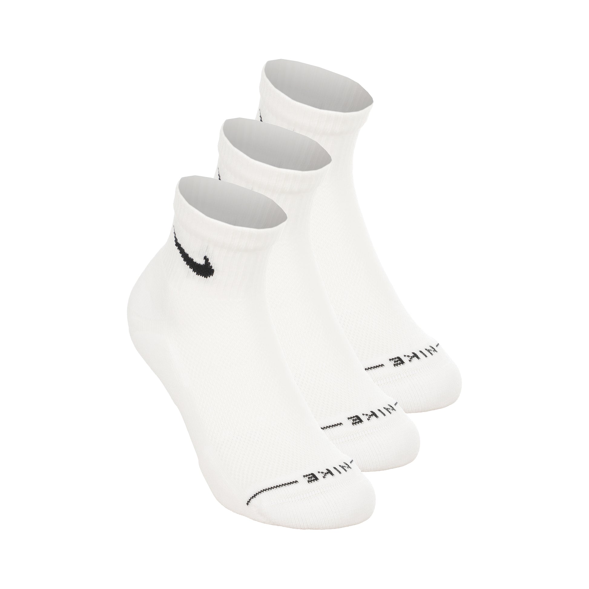 Nike Ankle Tennisstrumpor 3-pack Unisex - vit