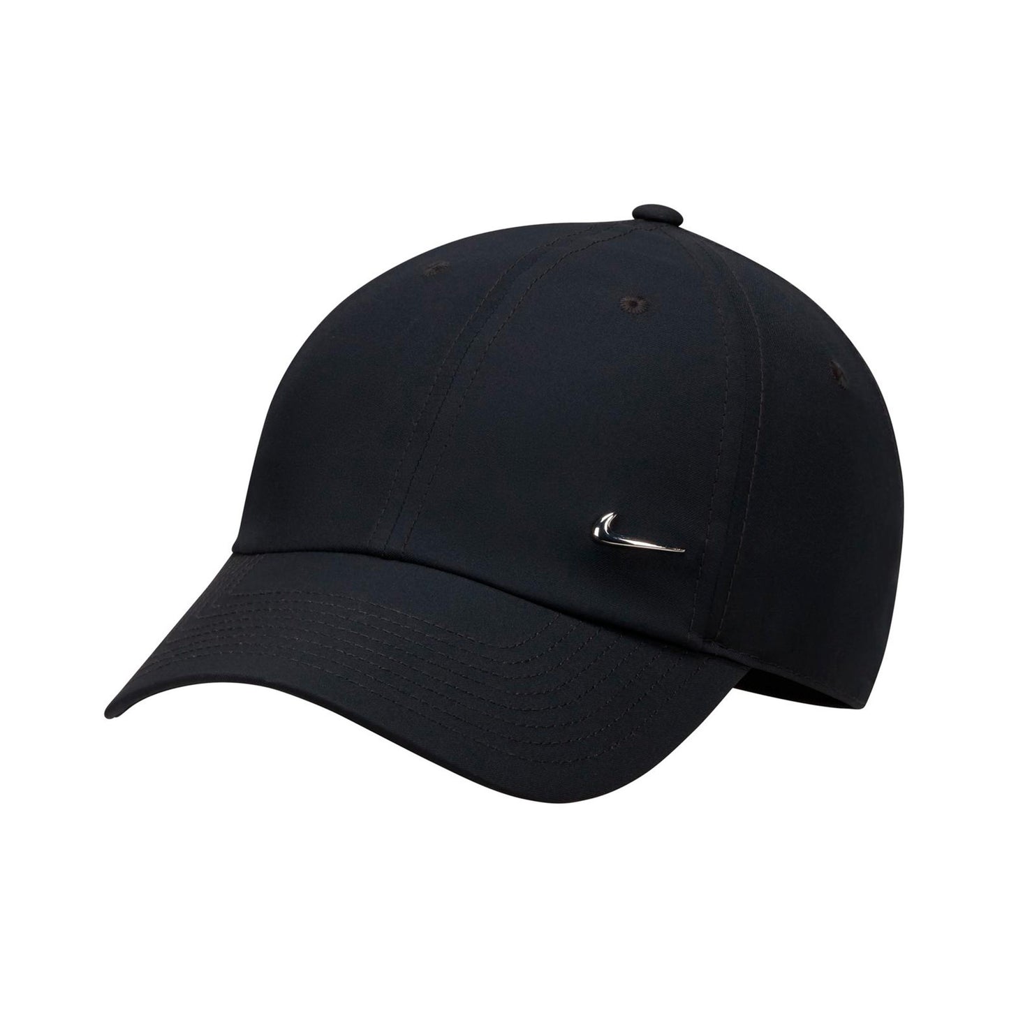 Nike Dri-Fit Club Metal Swoosh Keps Unisex - svart