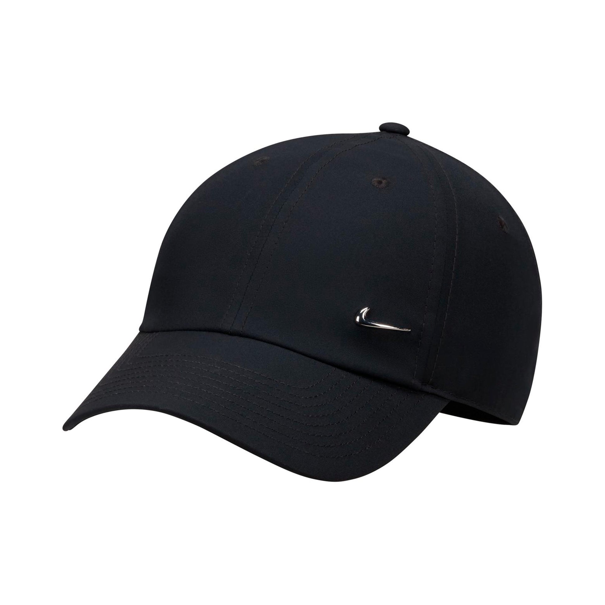 Nike Dri-Fit Club Metal Swoosh Keps Unisex - svart