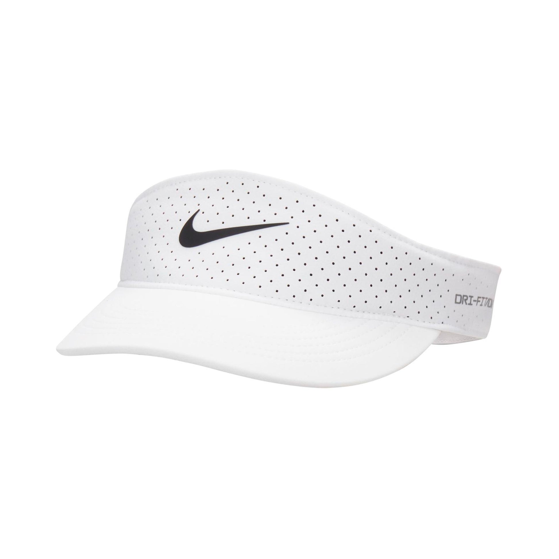 Nike Dri-Fit Advantage Ace Solskärm Unisex - vit, antracit