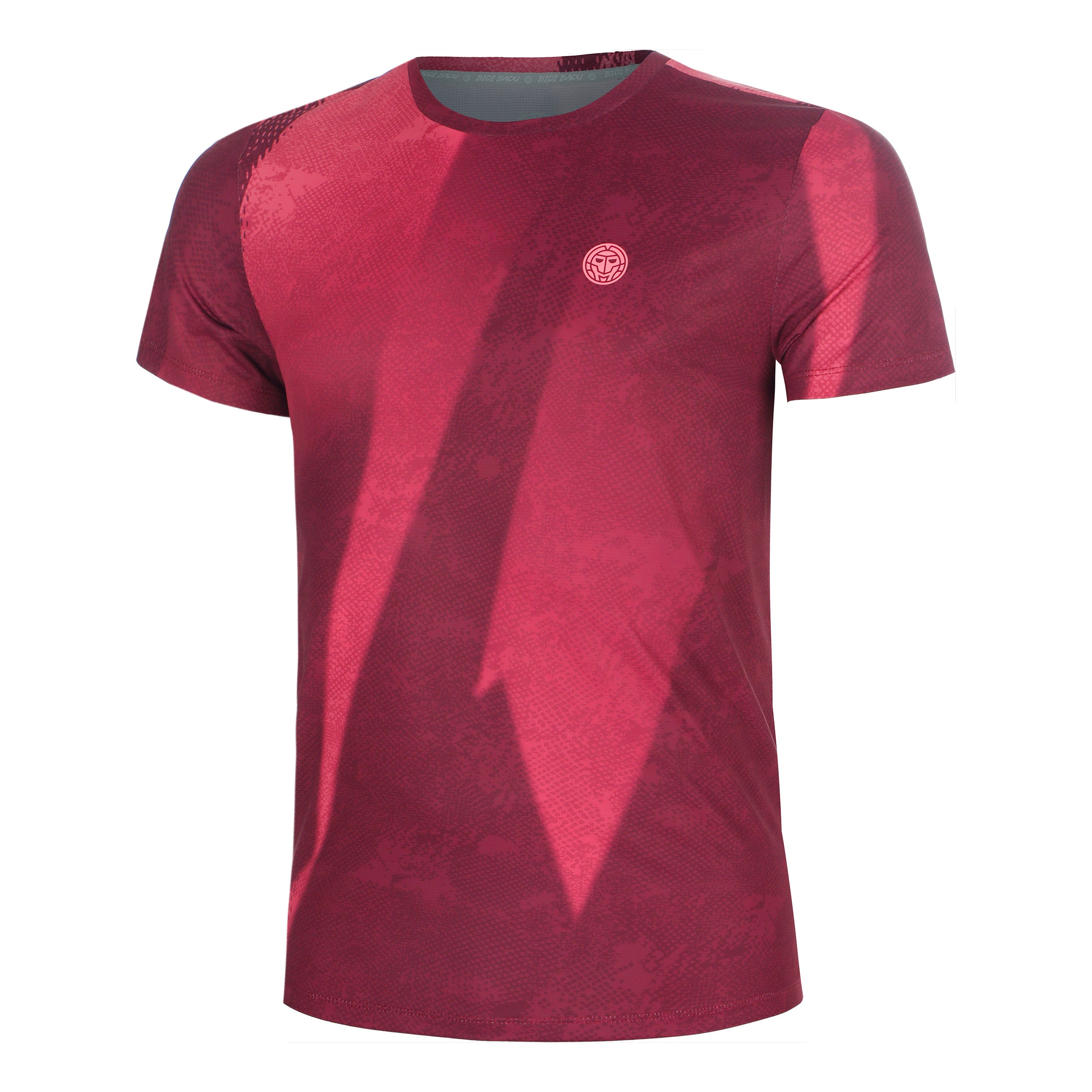 BIDI BADU Freeze Out T-shirt Herrar - mörkröd, rosa