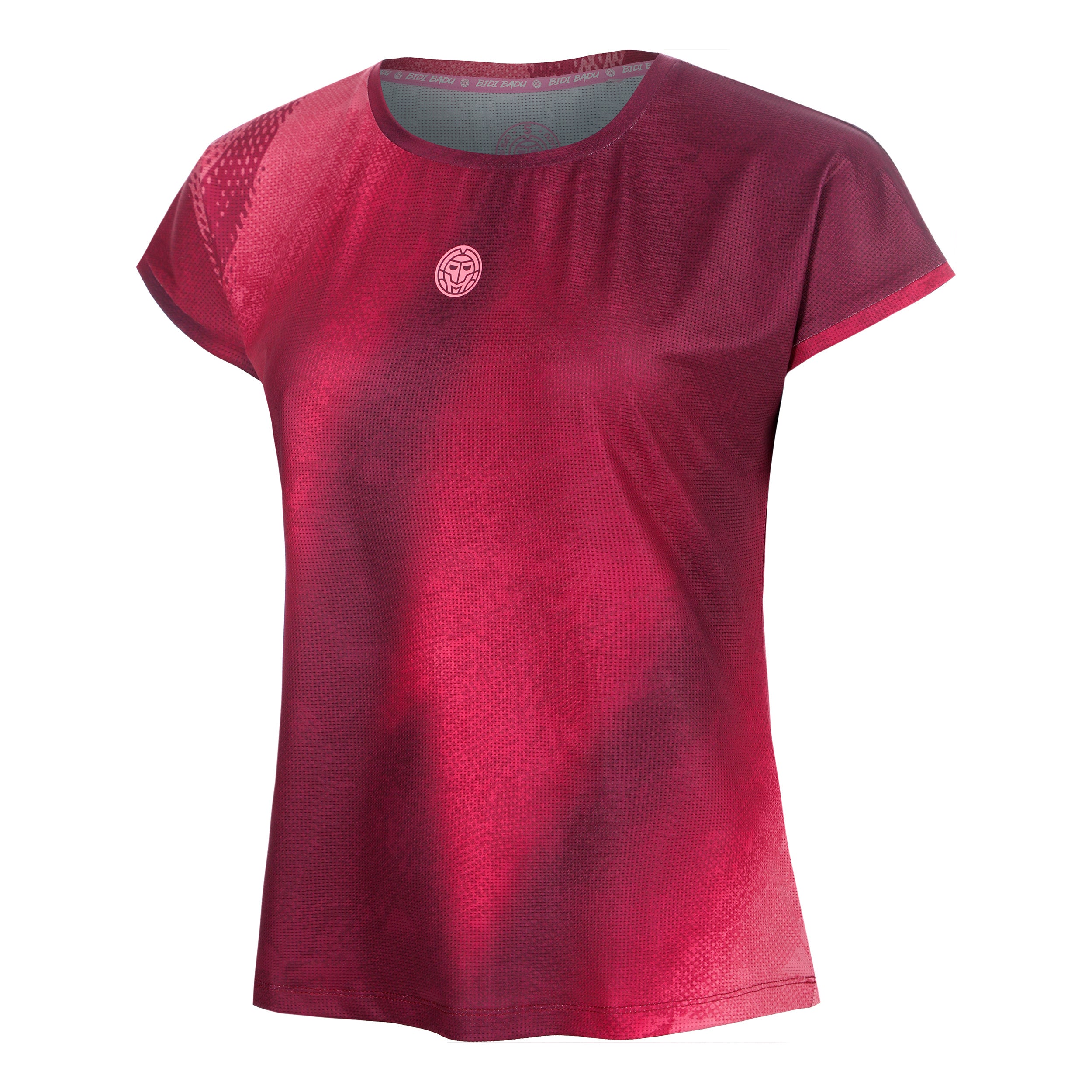 BIDI BADU Freeze Out  T-shirt Damer - mörkröd, rosa