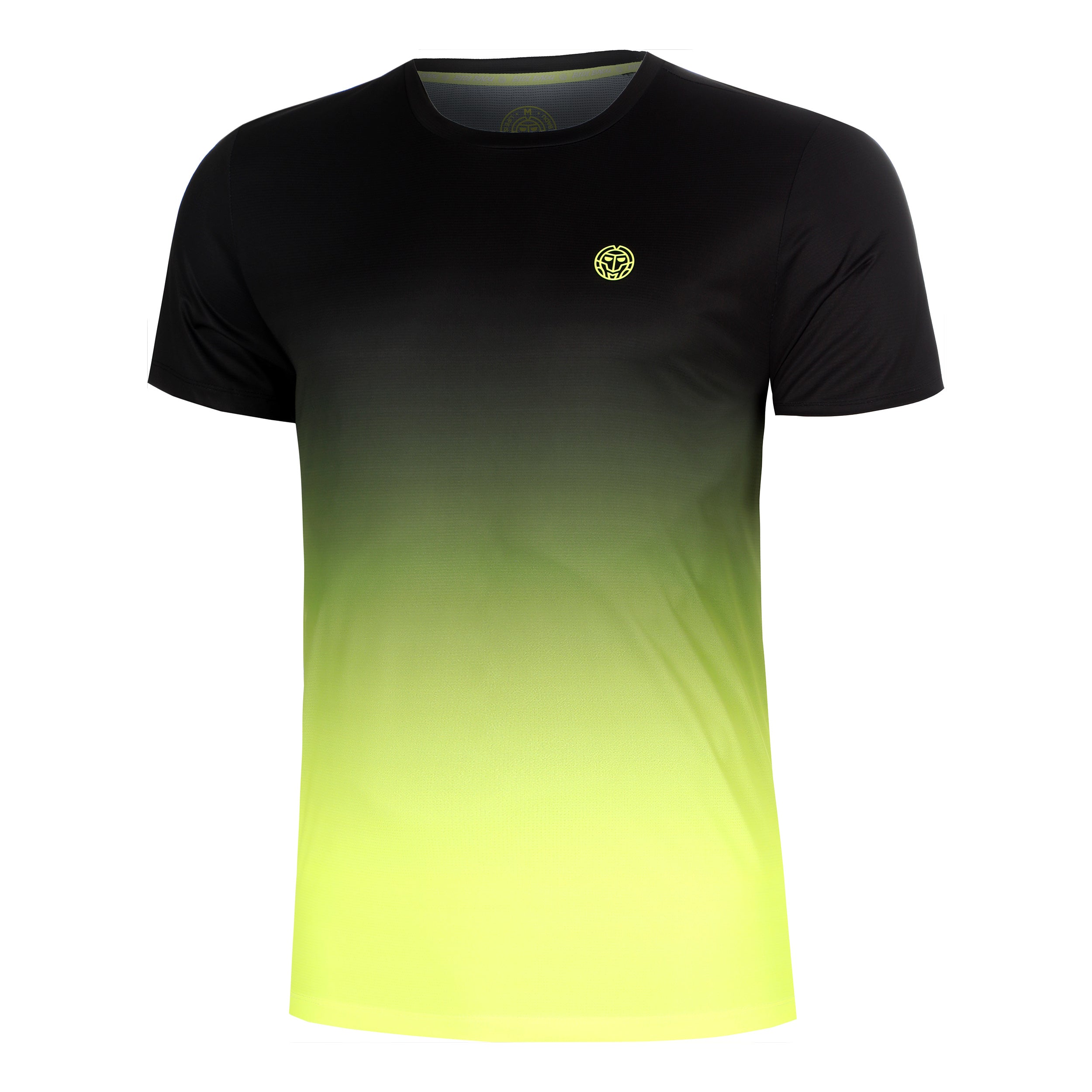 BIDI BADU Night Flash T-shirt Herrar - svart, neongul