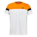 Performance Crew Neck T-shirt Herrar - creme, orange