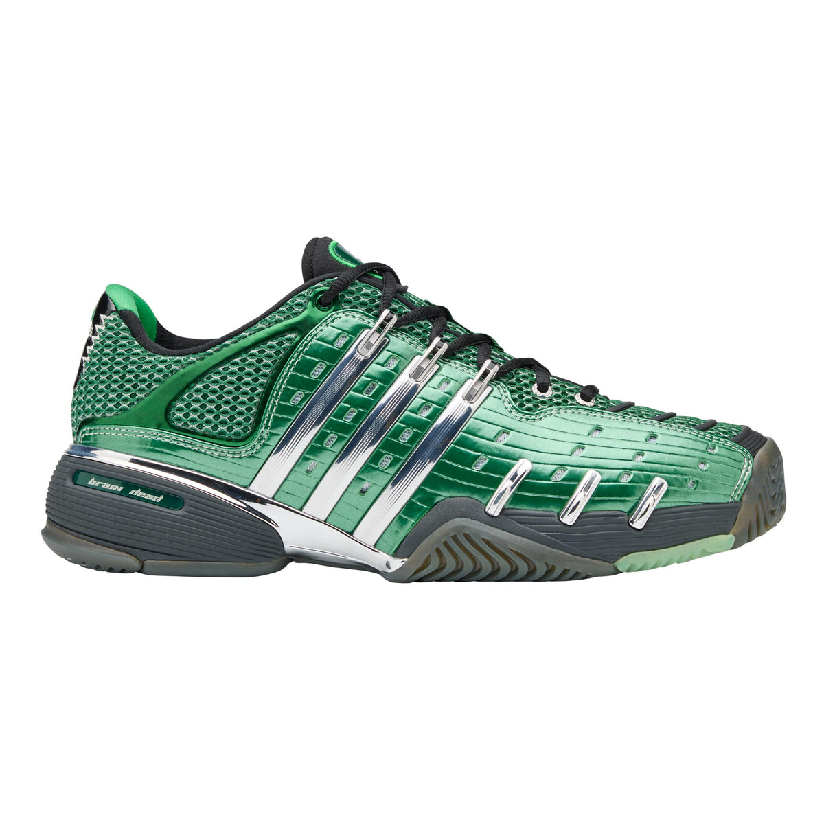 adidas Barricade V Brain Allroundsko Herrar - mörkgrön, silver
