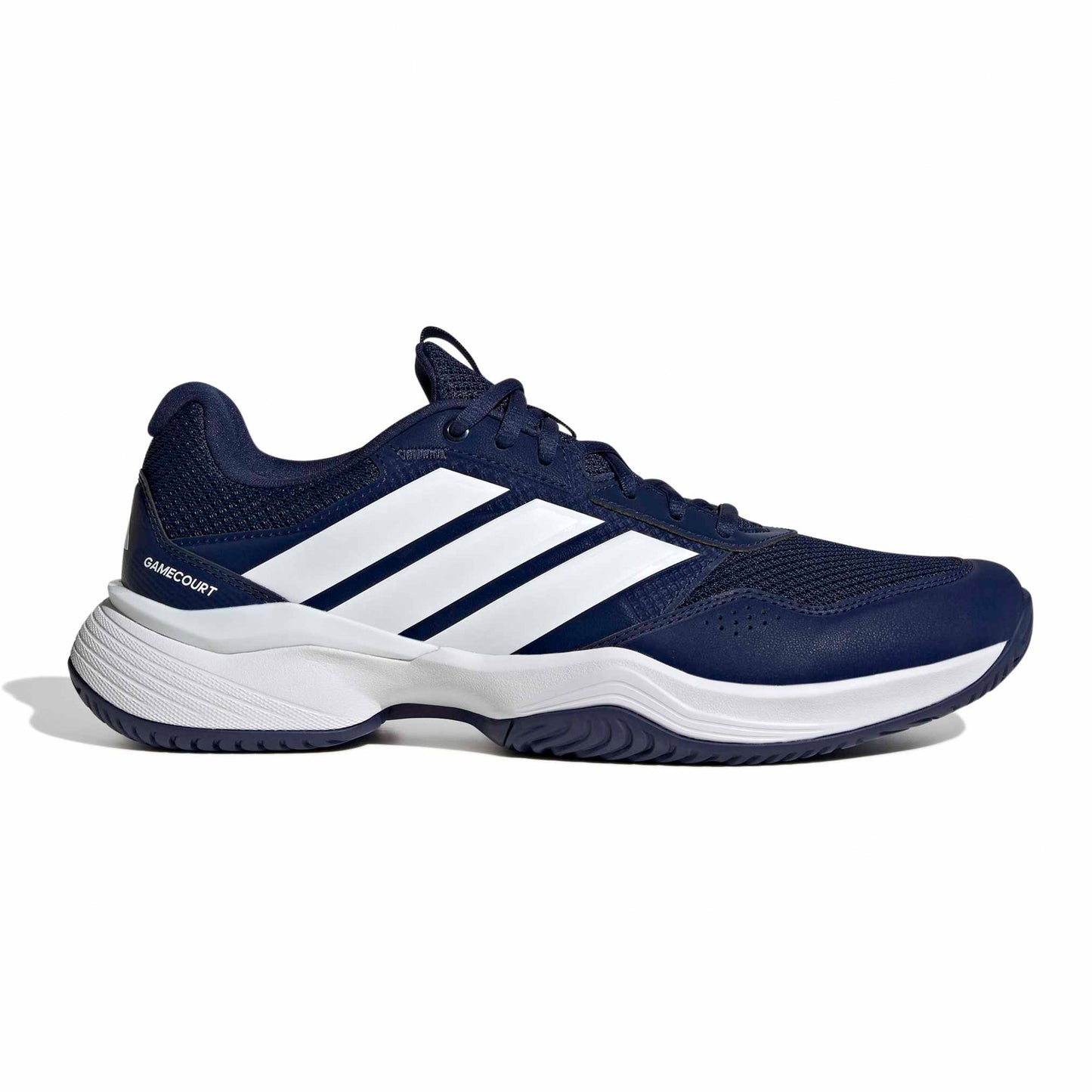 adidas GameCourt 3 Wide Allroundsko Herrar - mörkblå, vit