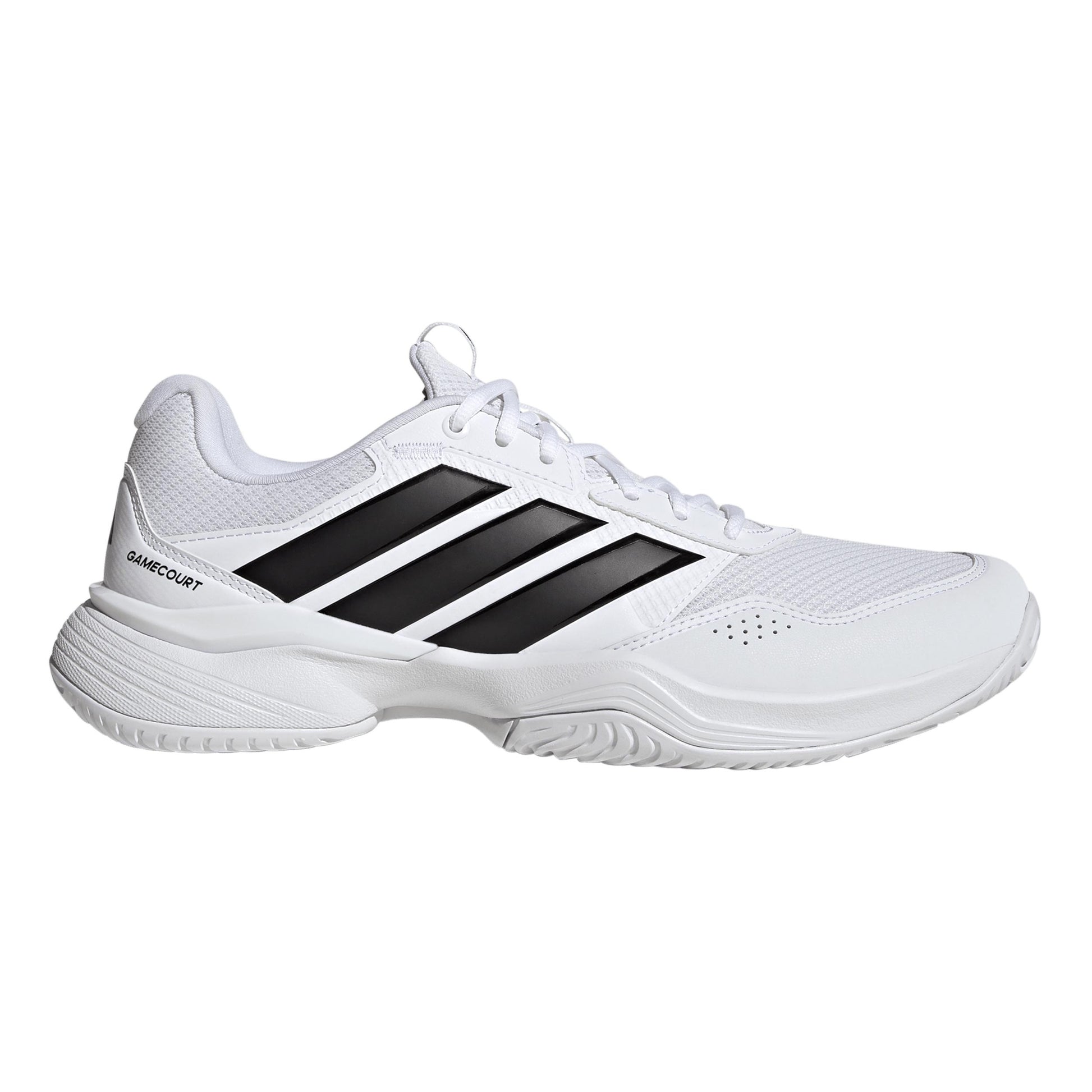 adidas GameCourt 3 Wide Allroundsko Herrar - vit, svart