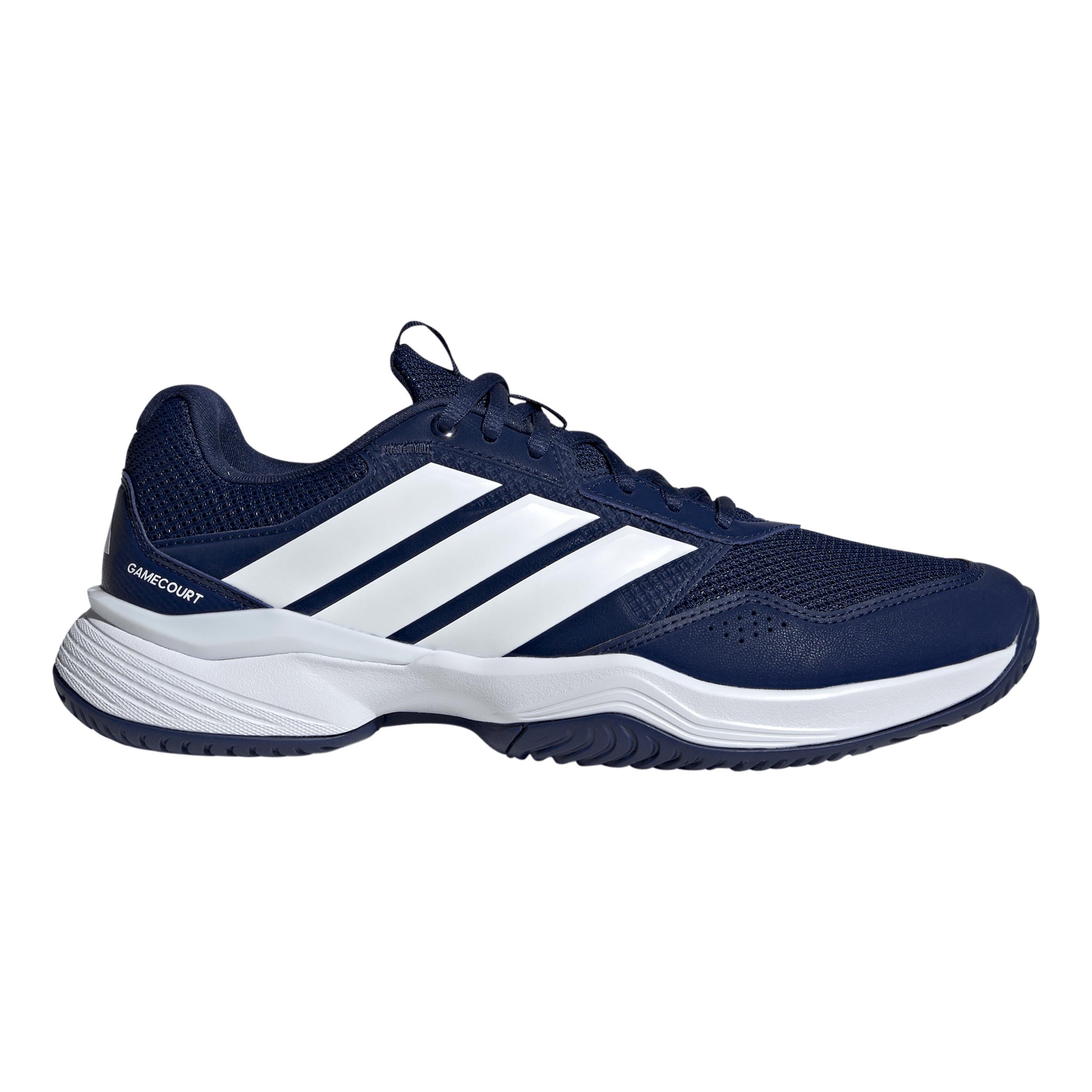 adidas Gamecourt 3 Allroundsko Herrar - mörkblå, vit
