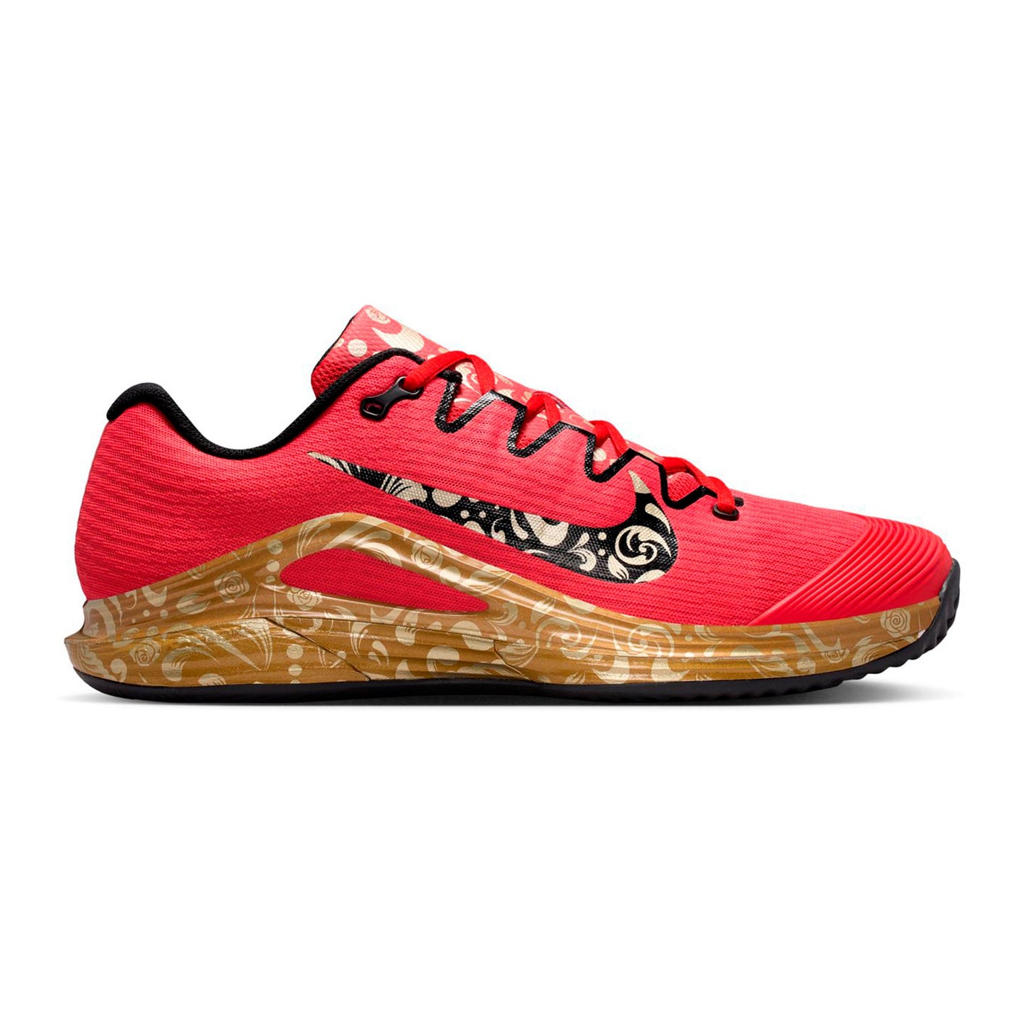Nike Carlos Alcaraz Zoom Vapor 12 PRM Sko för grus Herrar - röd, svart