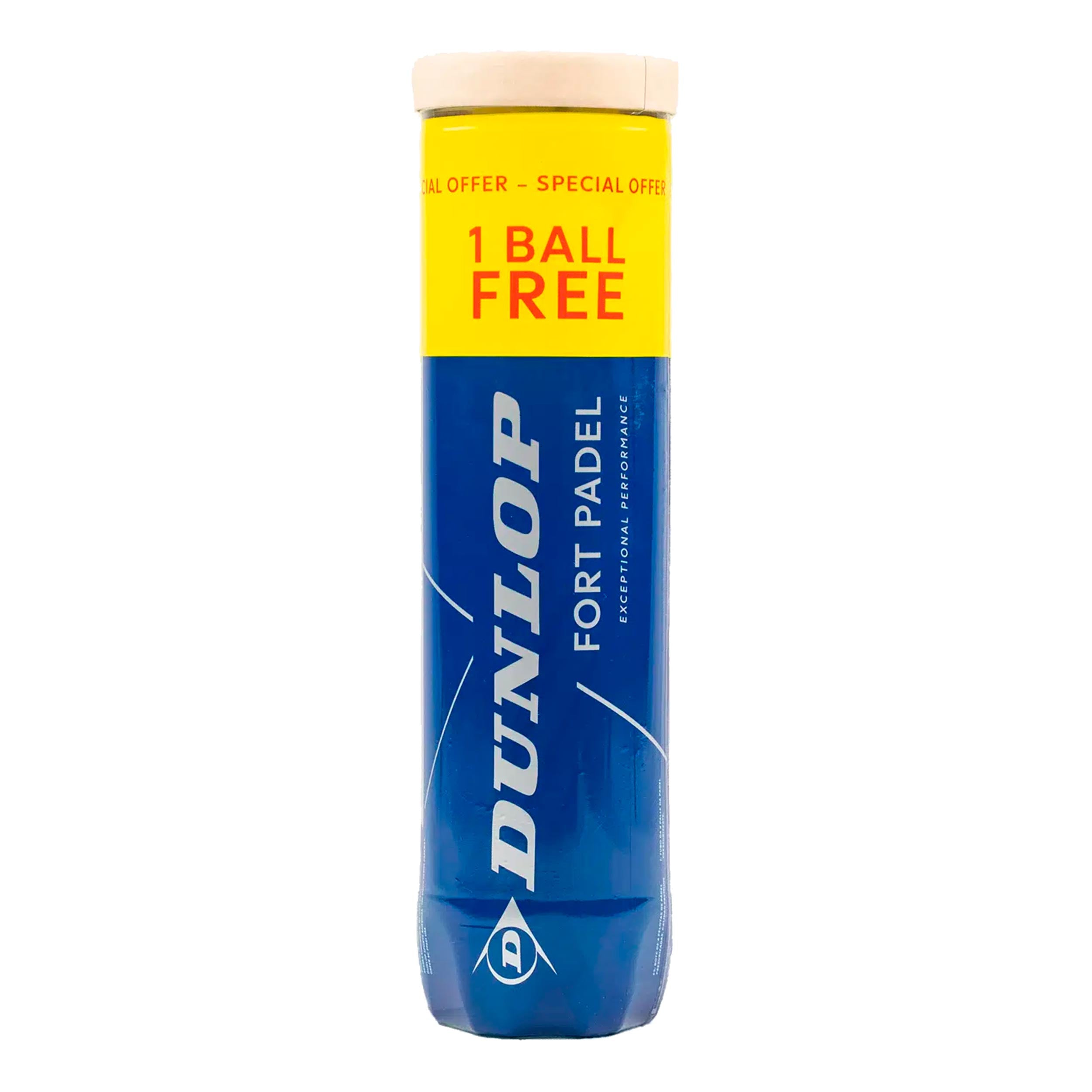 Dunlop Fort Padel 4-pack rör