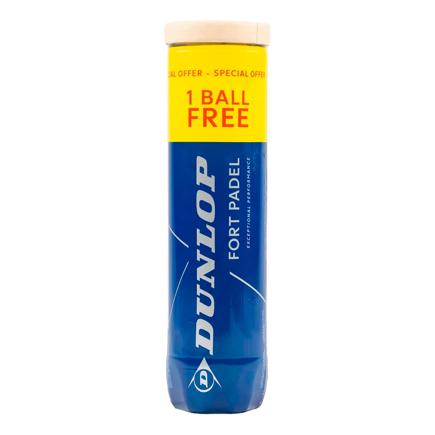 Dunlop Fort Padel 4-pack rör