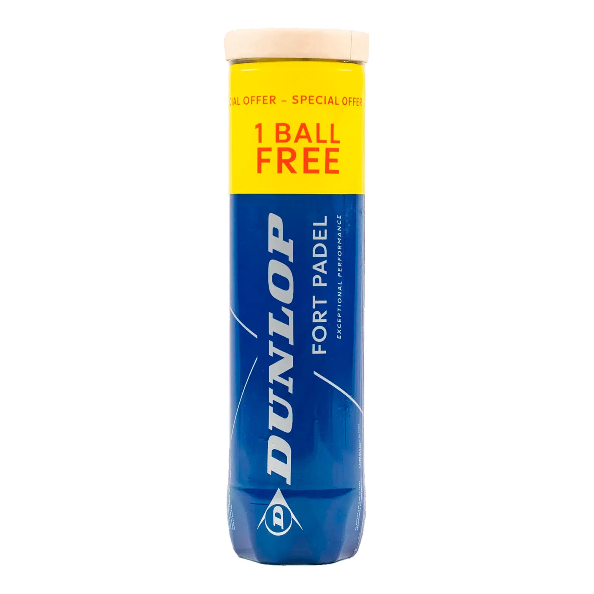 Dunlop Fort Padel 4-pack rör