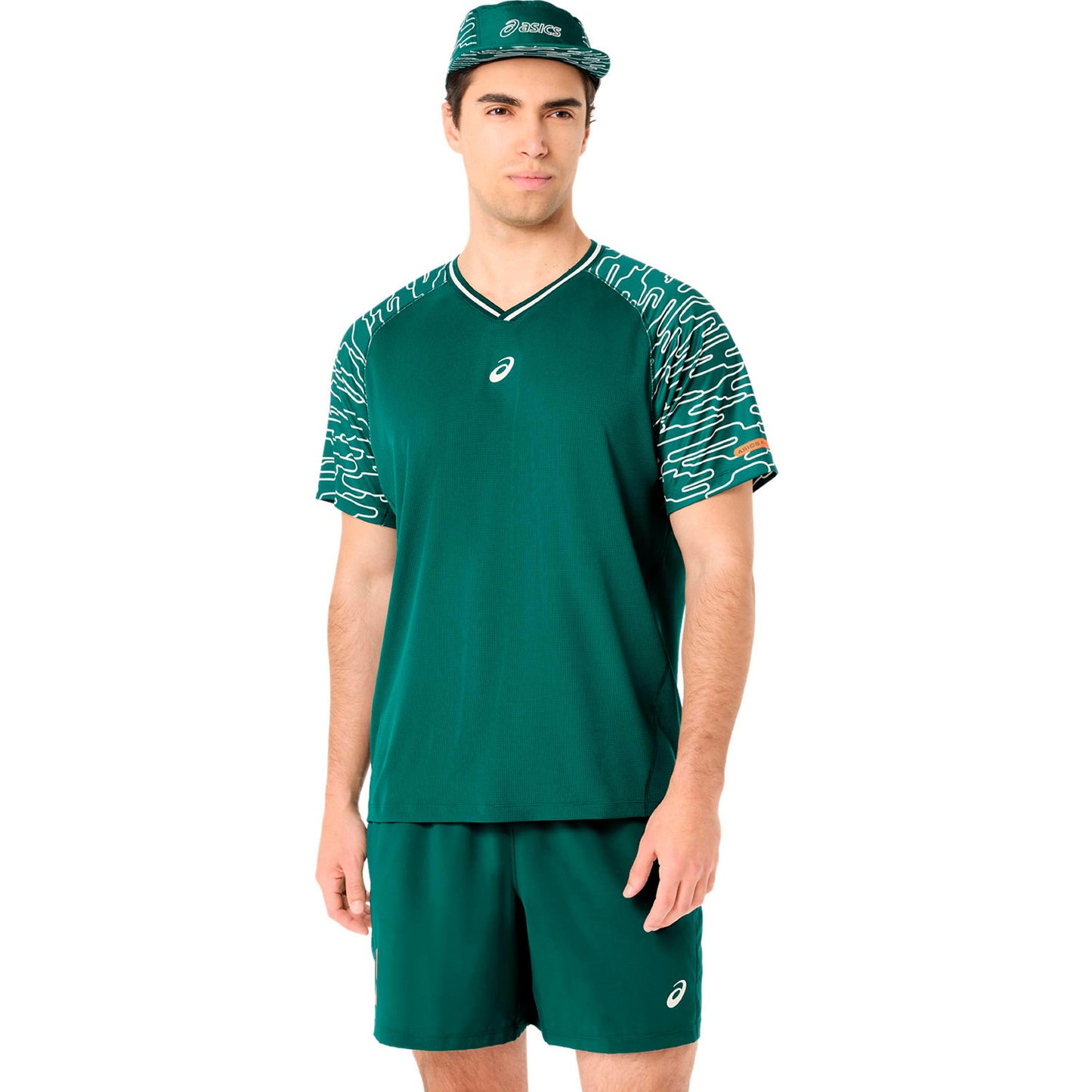 ASICS Court T-shirt Herrar - mörkgrön