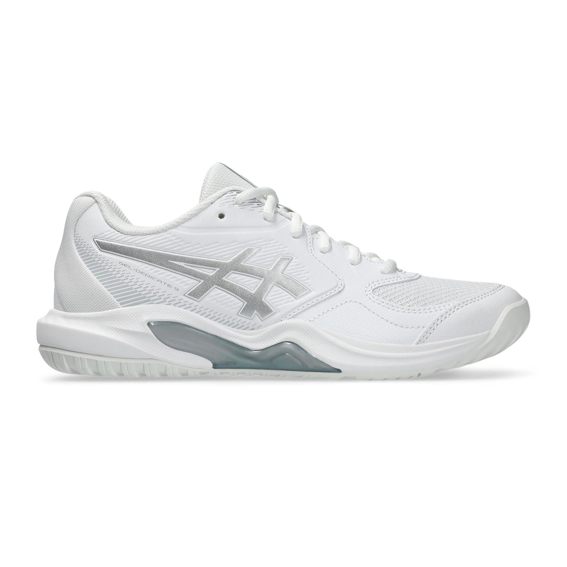 ASICS Gel-Dedicate 9 Allroundsko Damer - vit, silver
