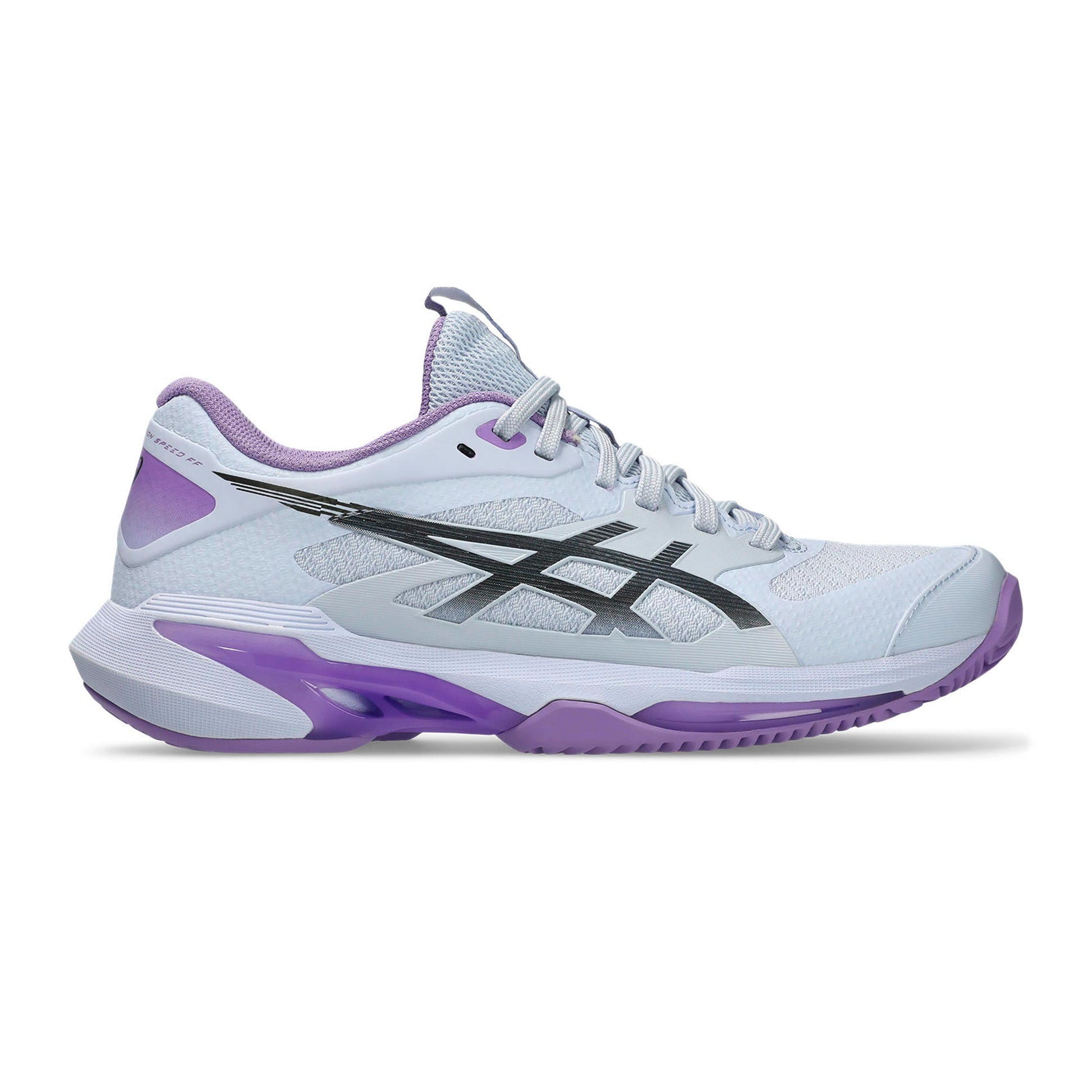 ASICS Solution Speed FF 4 Night Energy Sko för grus Damer - ljusblå, syrén