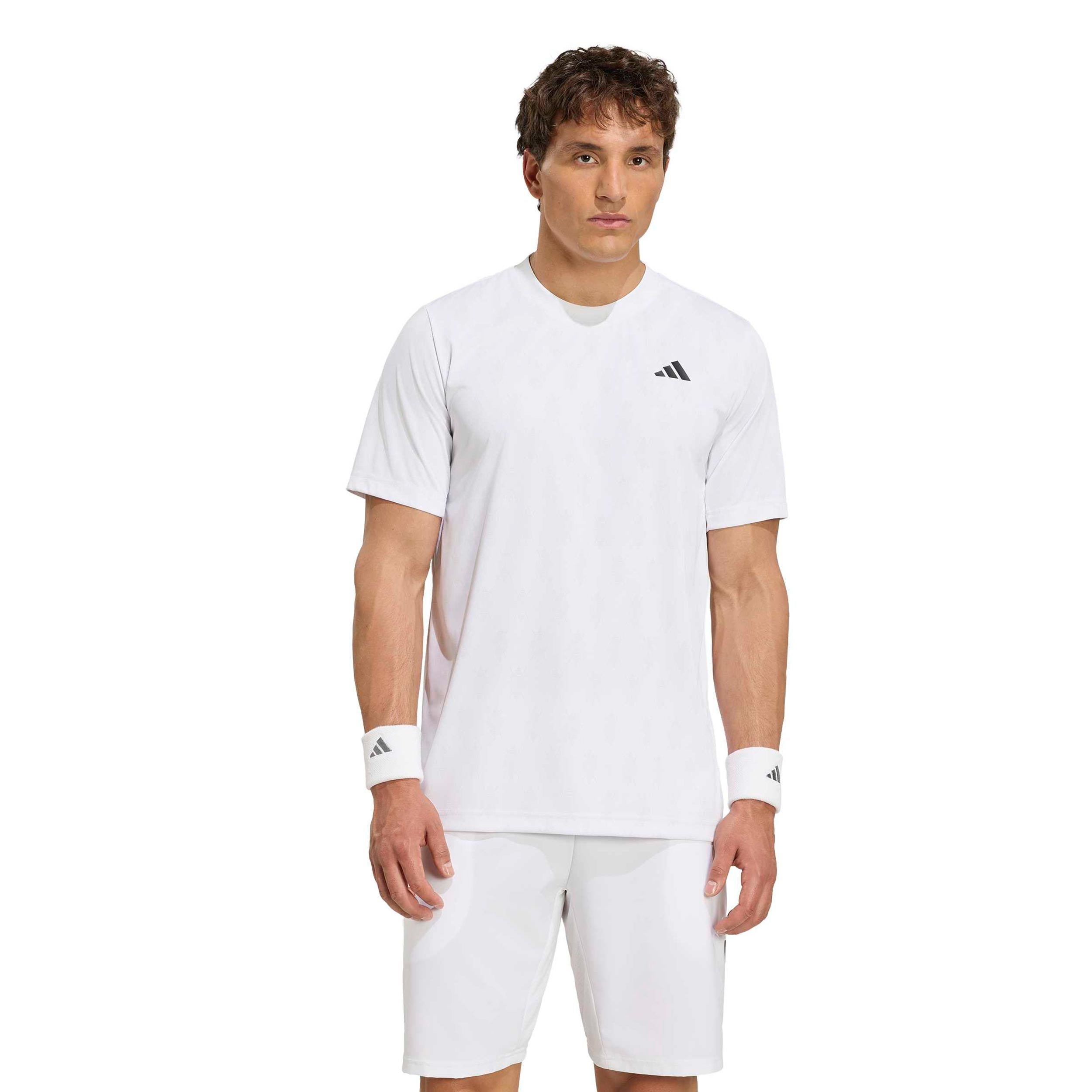 adidas Club Graphic T-shirt Herrar - vit, ljusgrå
