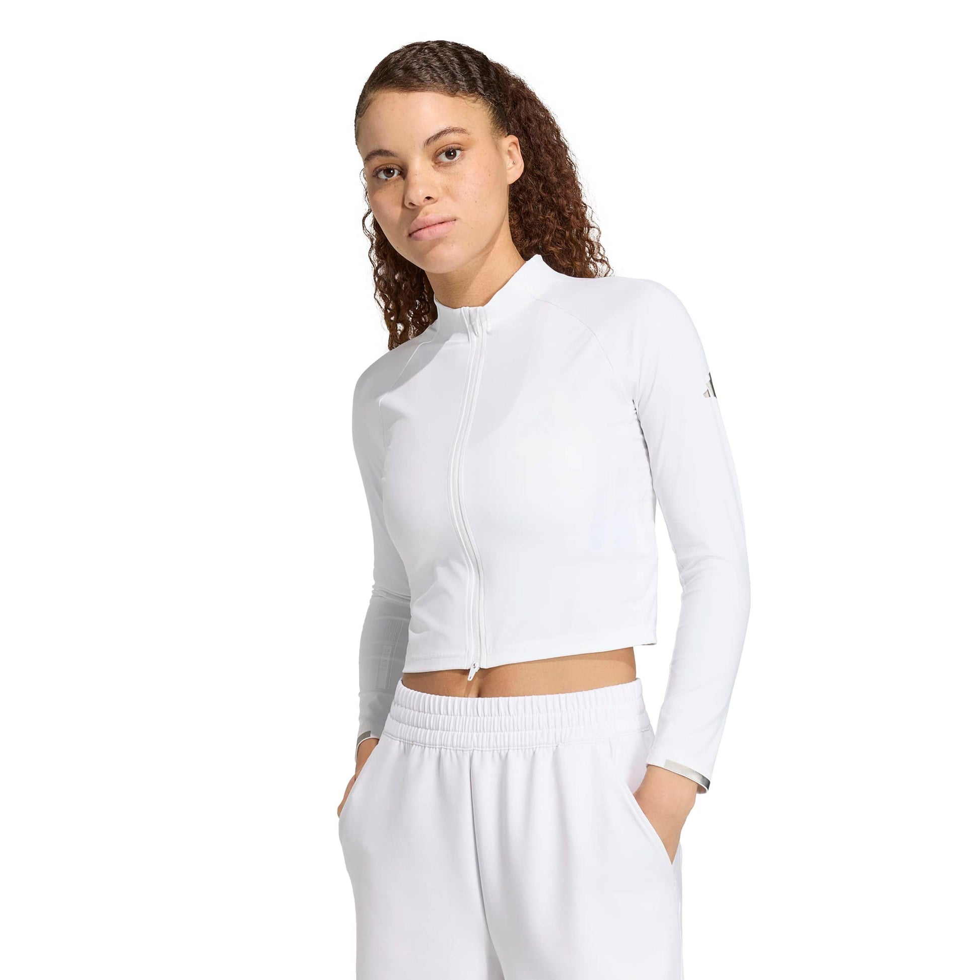 adidas Pro Träningsjacka Damer - vit