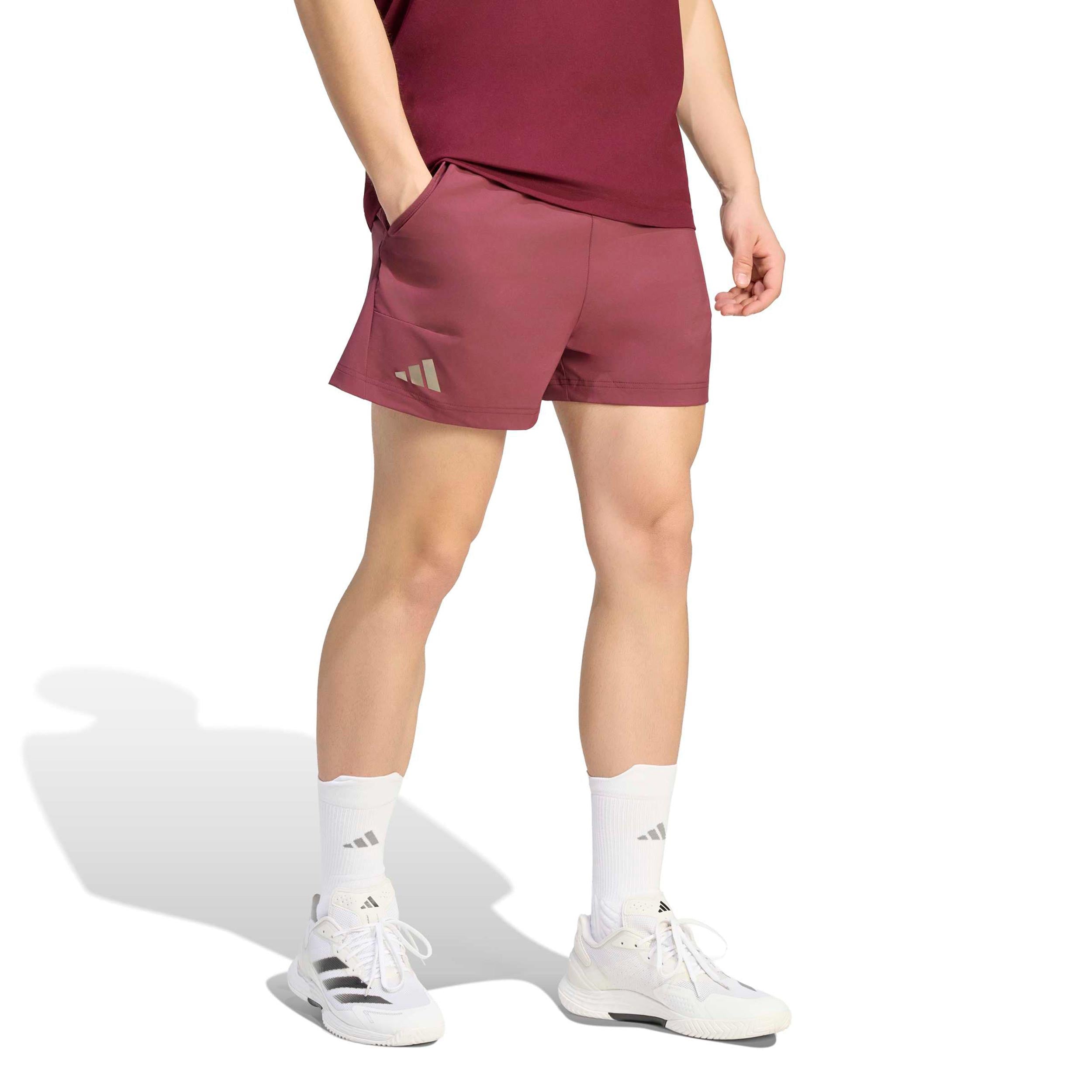 adidas Short & Tight Set Shorts Herrar - rött vin