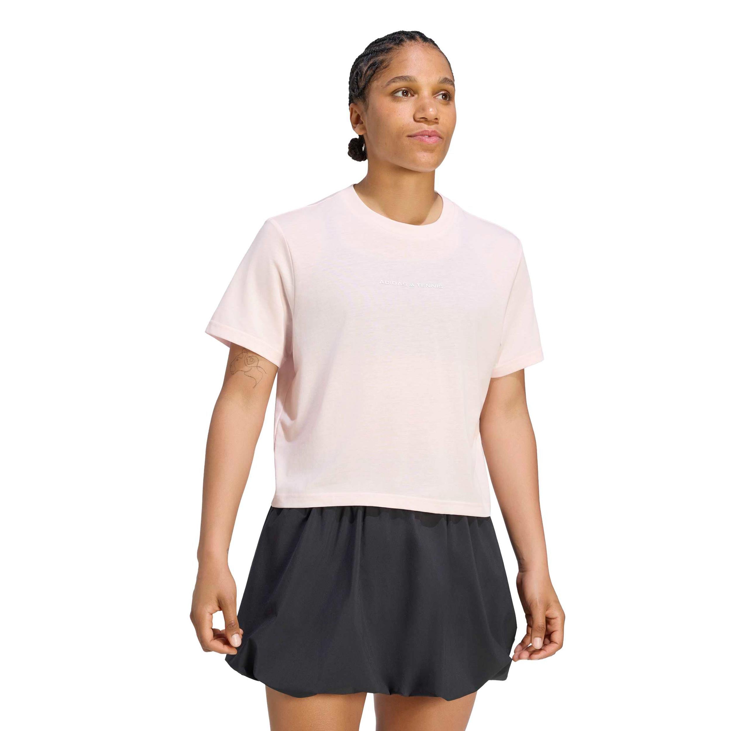 adidas Graphic T-shirt Damer - pastellrosa