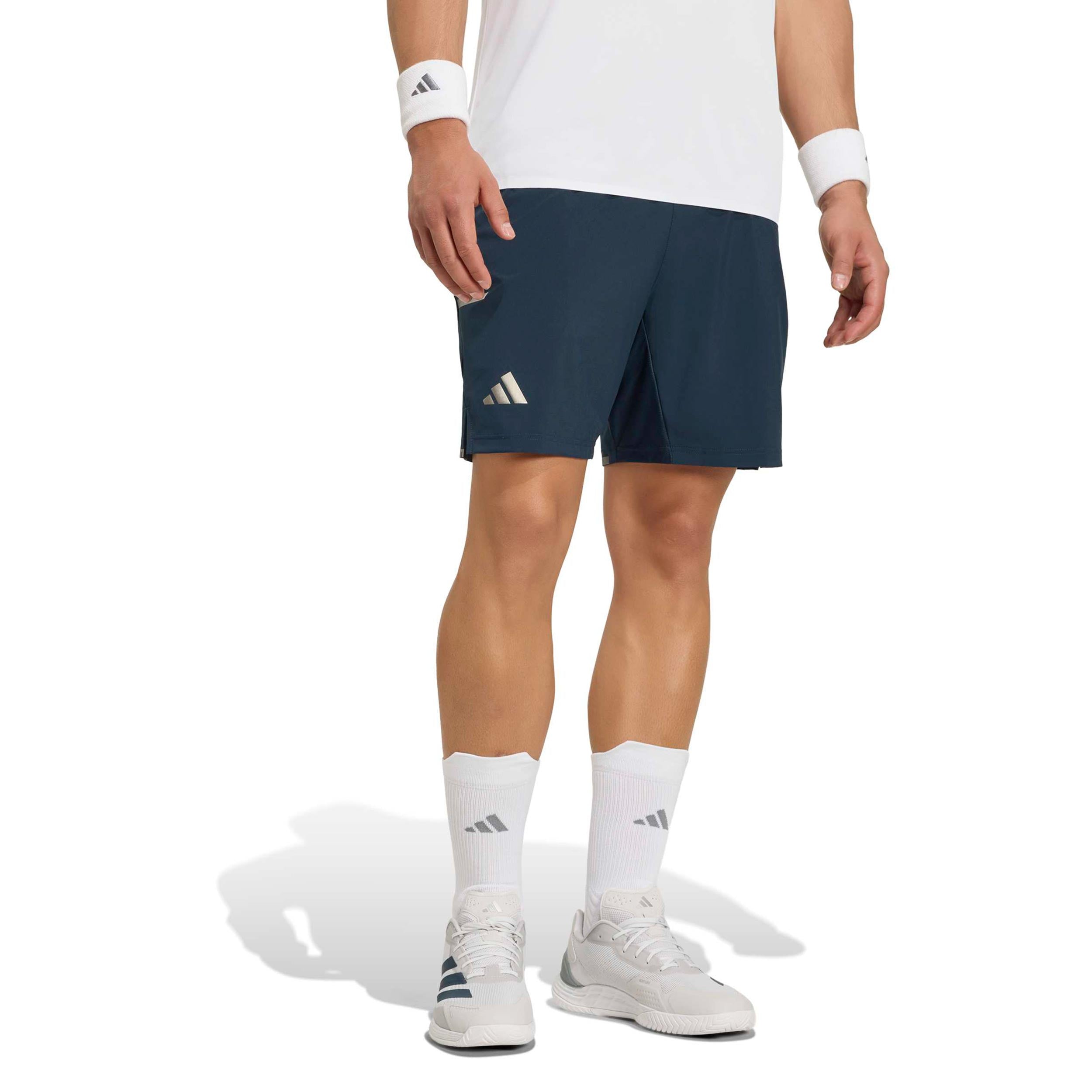 adidas 7Inch Short & Tight Shorts Herrar - blågrå, silver