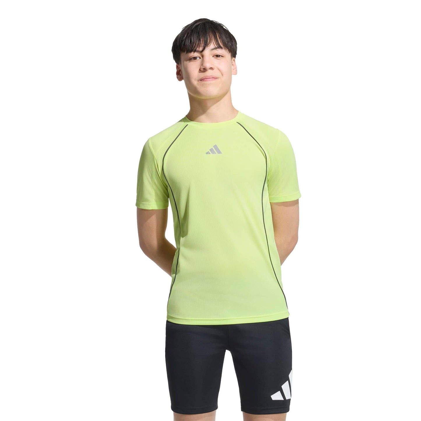 adidas Climacool T-shirt Barn - citrongul, silver