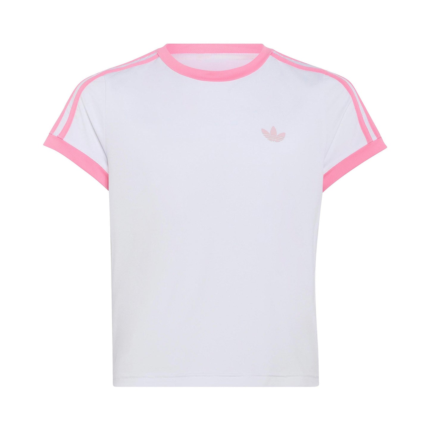 adidas Classics T-shirt Barn - vit, rosa