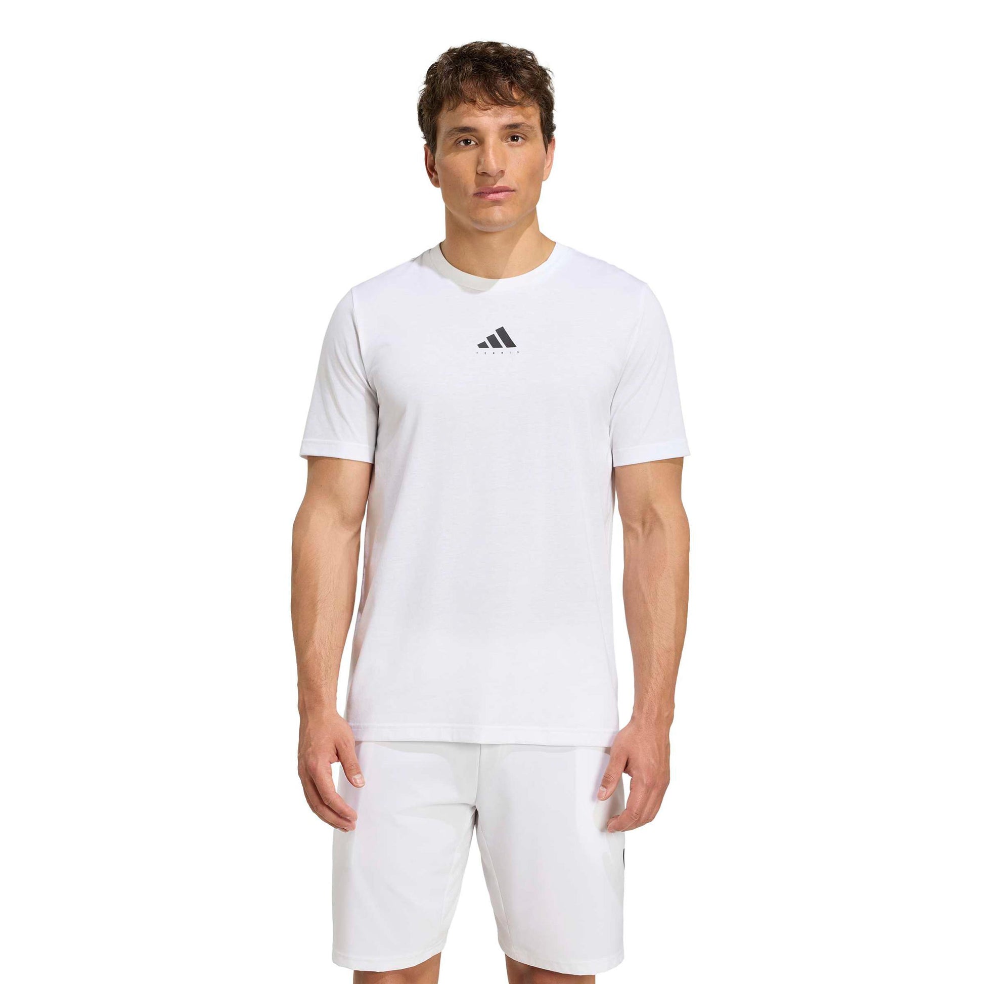adidas T-shirt Herrar - vit, flerfärgad