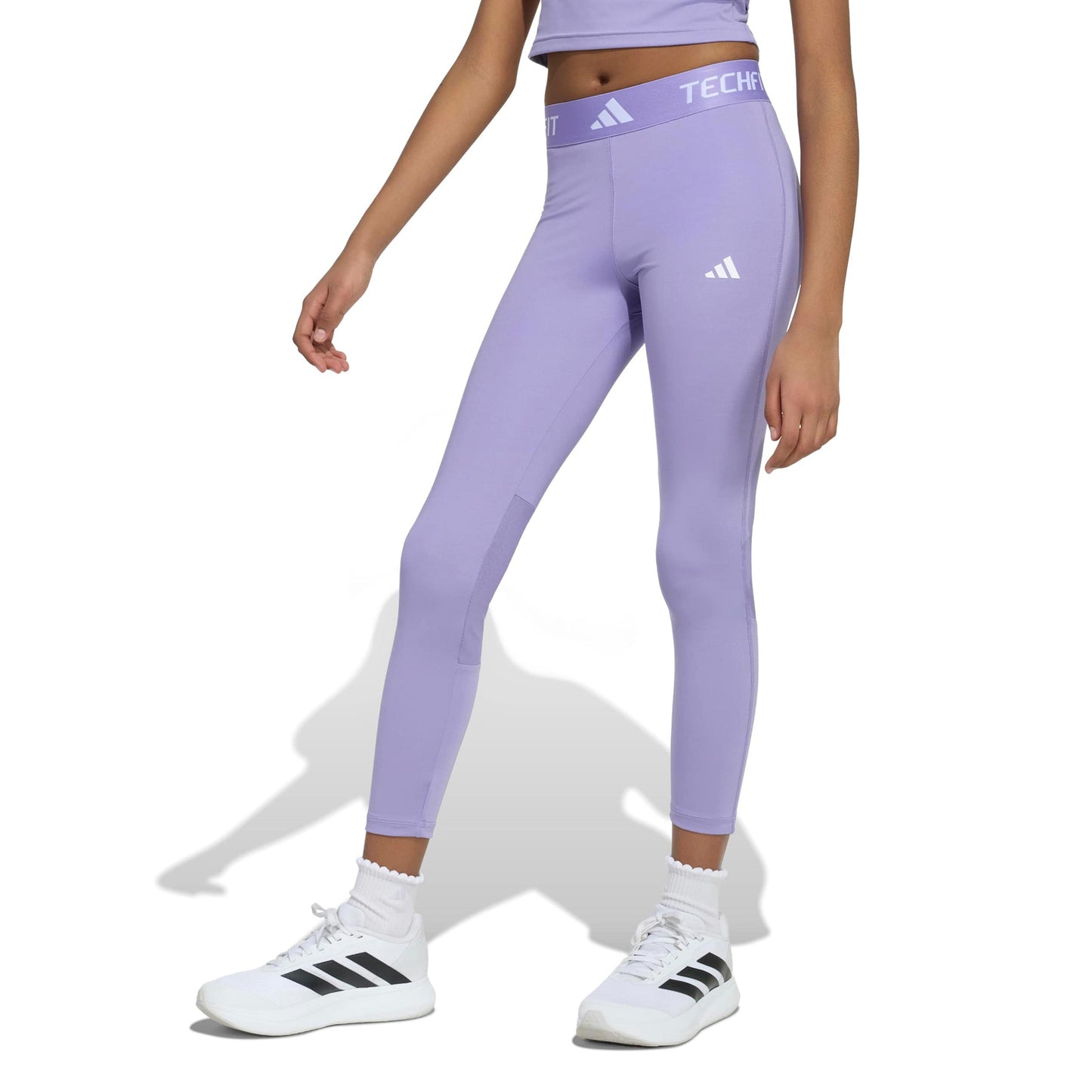 adidas 7/8 Tights Barn - syrén, vit