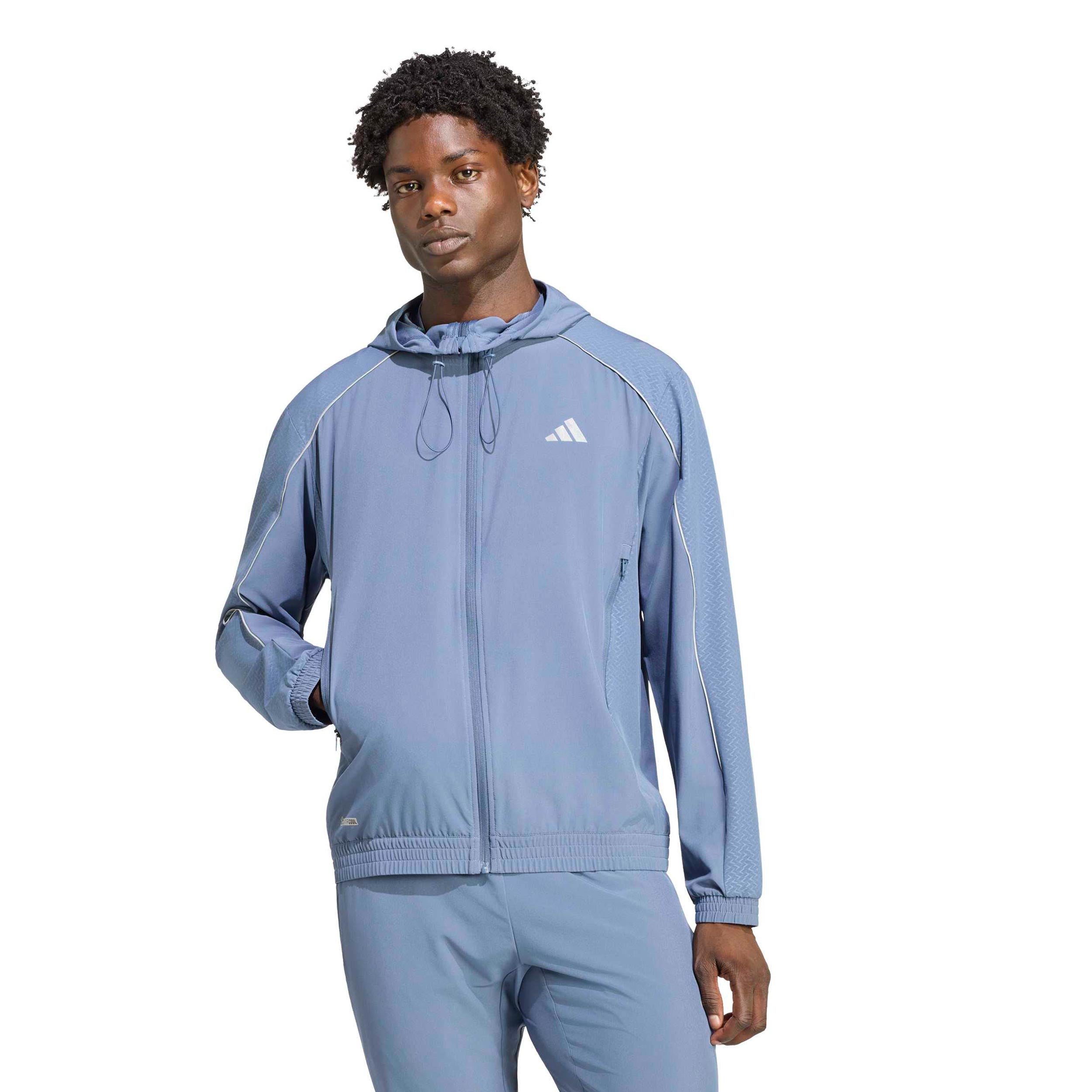 adidas Tech Stop Träningsjacka Herrar - blågrå
