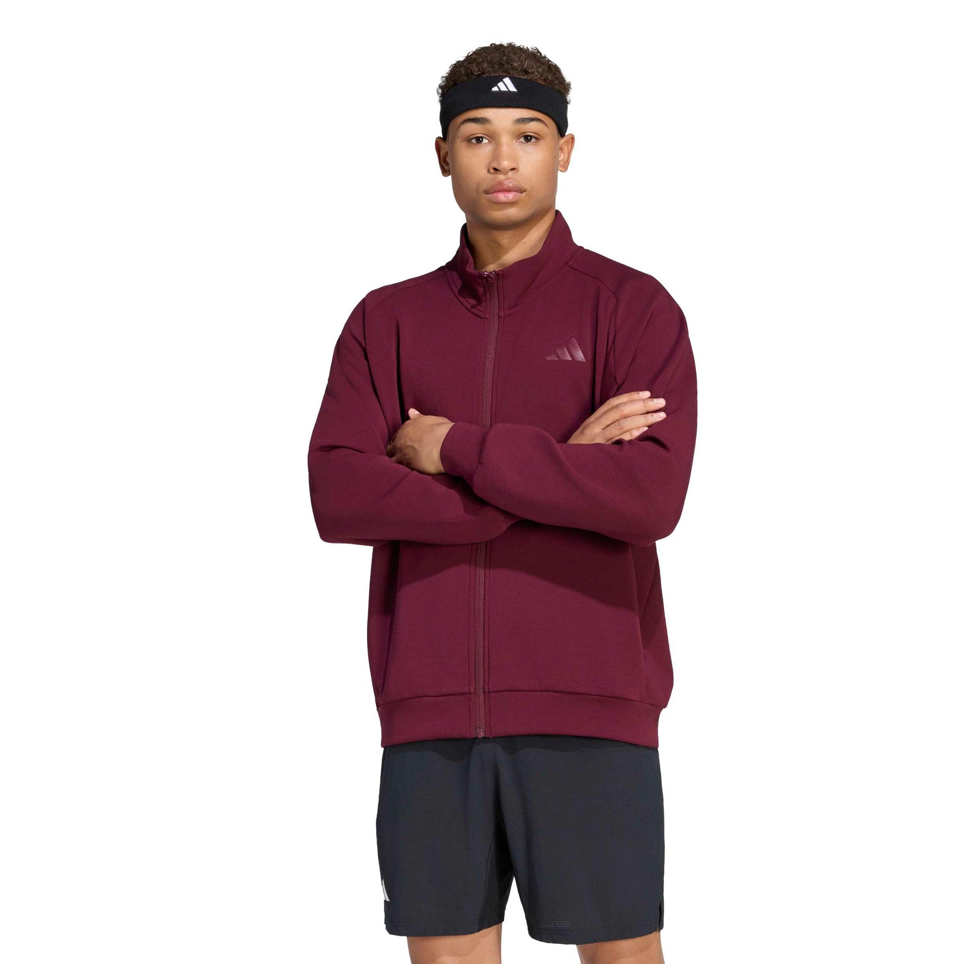 adidas Cover Up Träningsjacka Herrar - rött vin