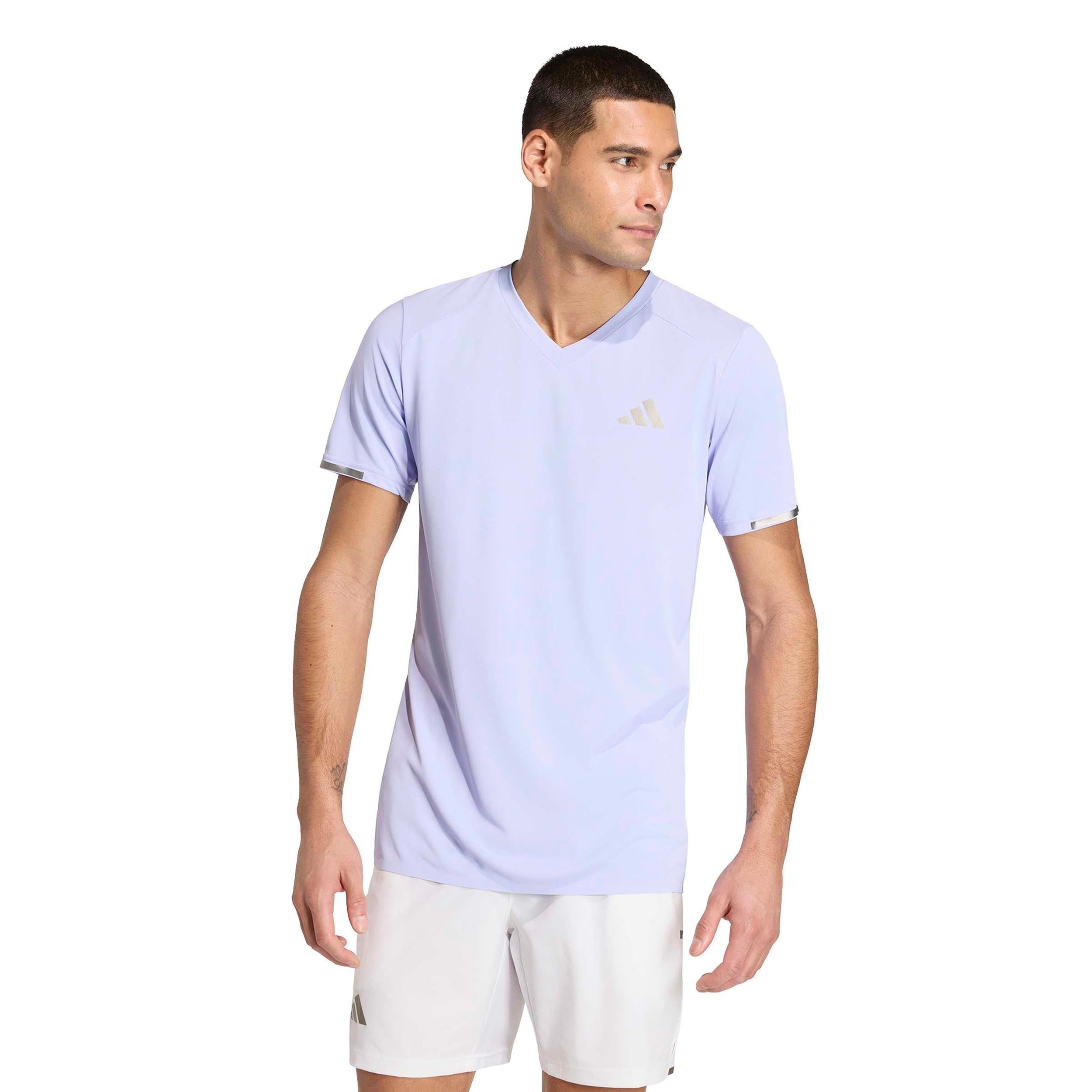 adidas Freelift Pro T-shirt Herrar - syrén, silver