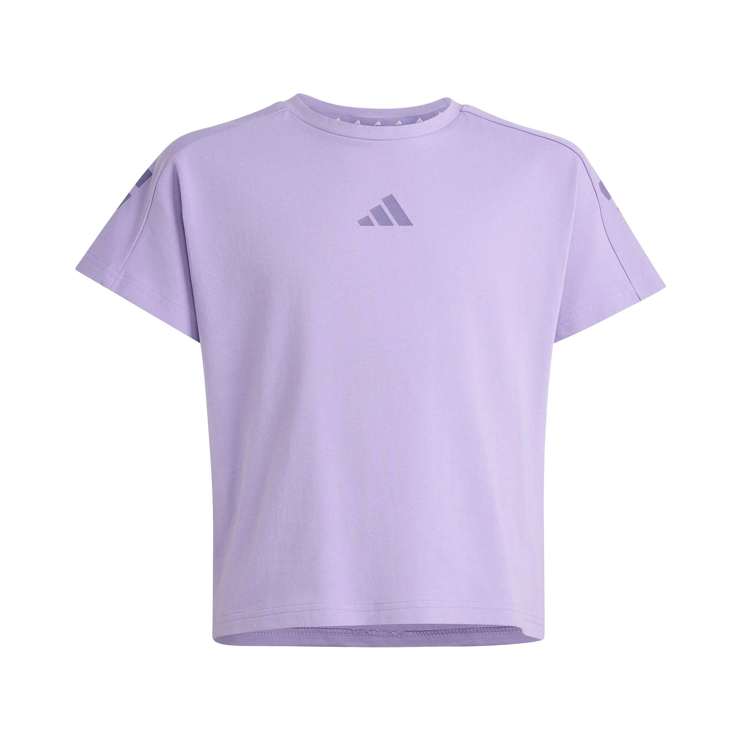 adidas Future Icons 3Stripes T-shirt Barn - syrén