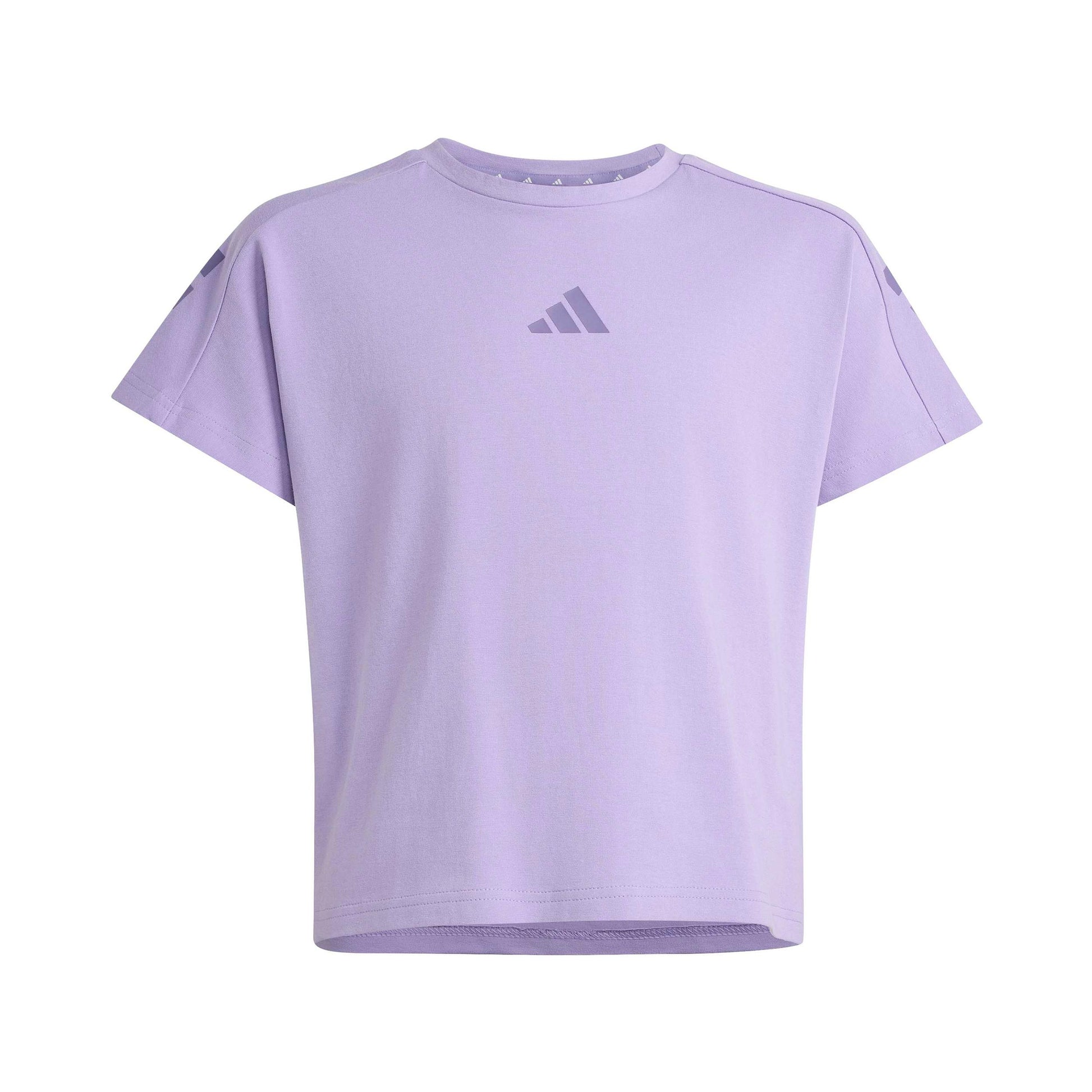 adidas Future Icons 3Stripes T-shirt Barn - syrén