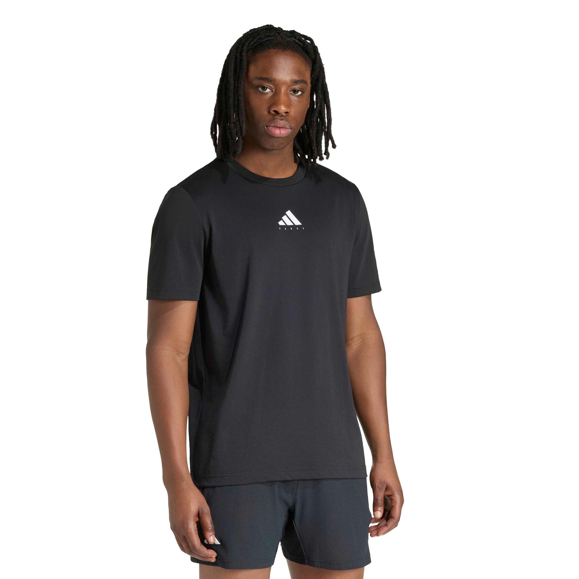 adidas Cat Graphic T-shirt Herrar - svart, vit