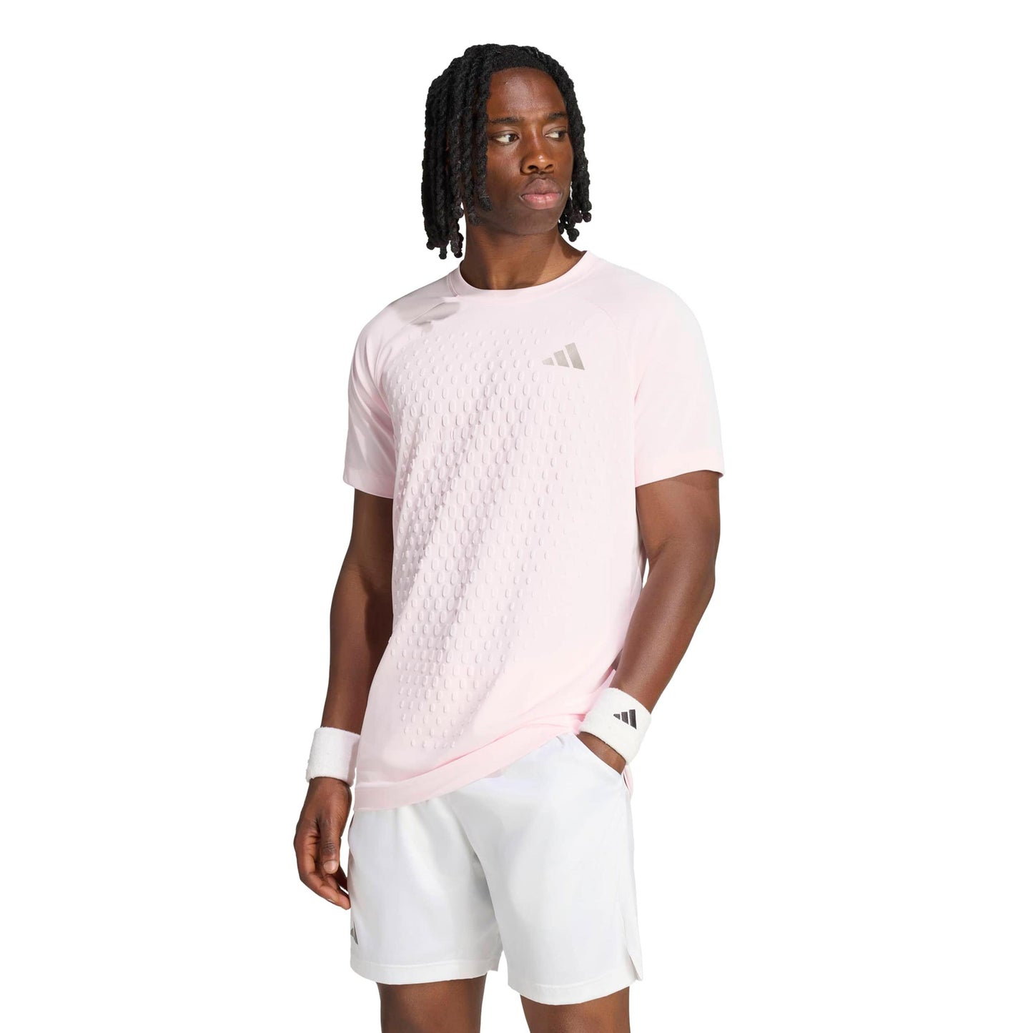 adidas 3D Freelift Pro T-shirt Herrar - pastellrosa