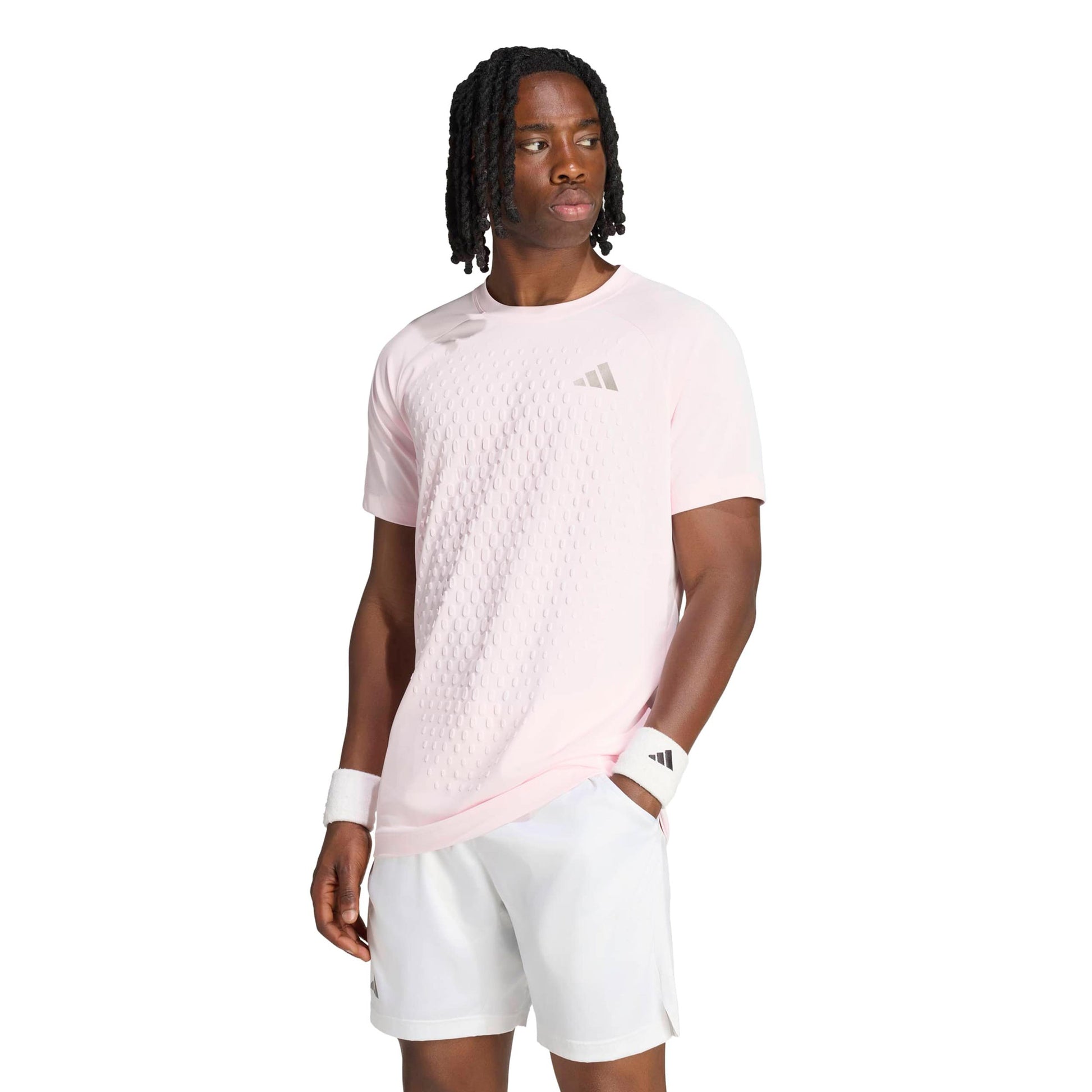 adidas 3D Freelift Pro T-shirt Herrar - pastellrosa