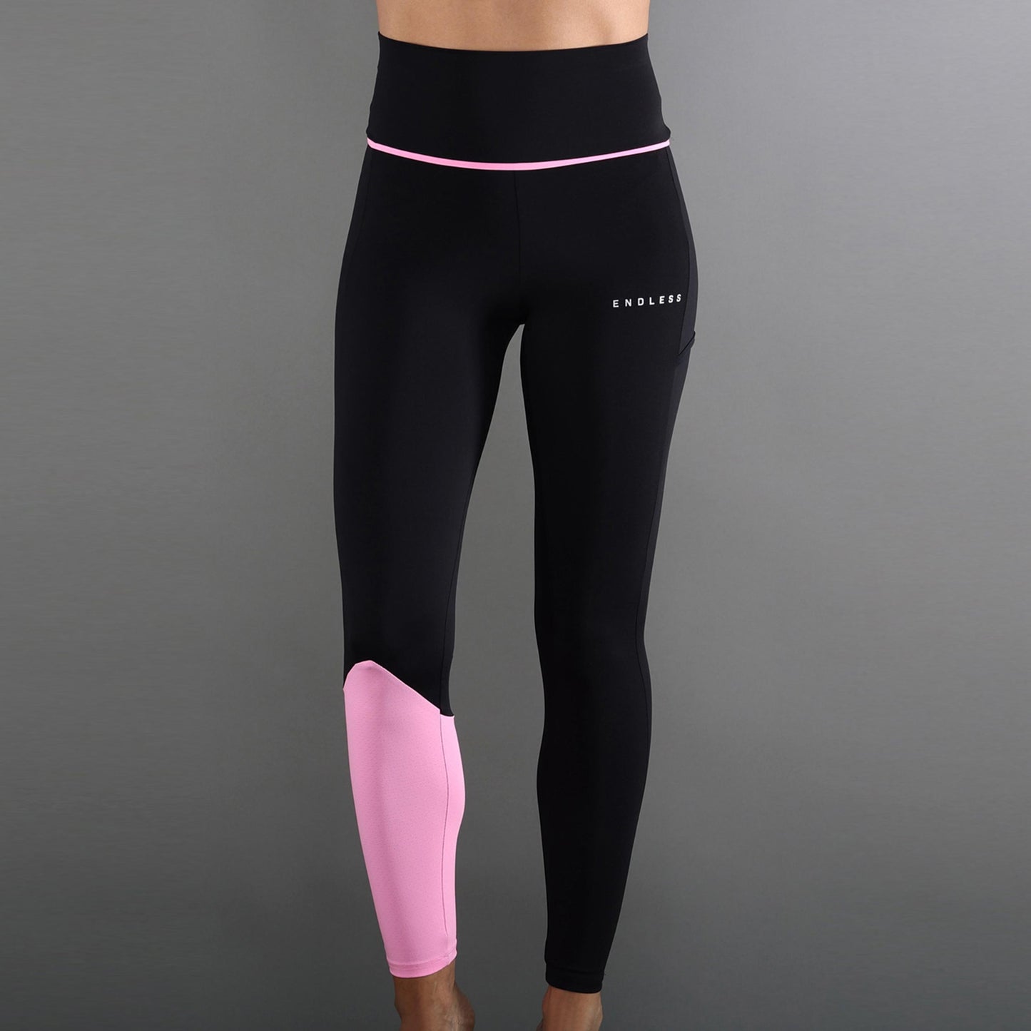 Endless VANITY POCKET Tights Damer - svart, rosa
