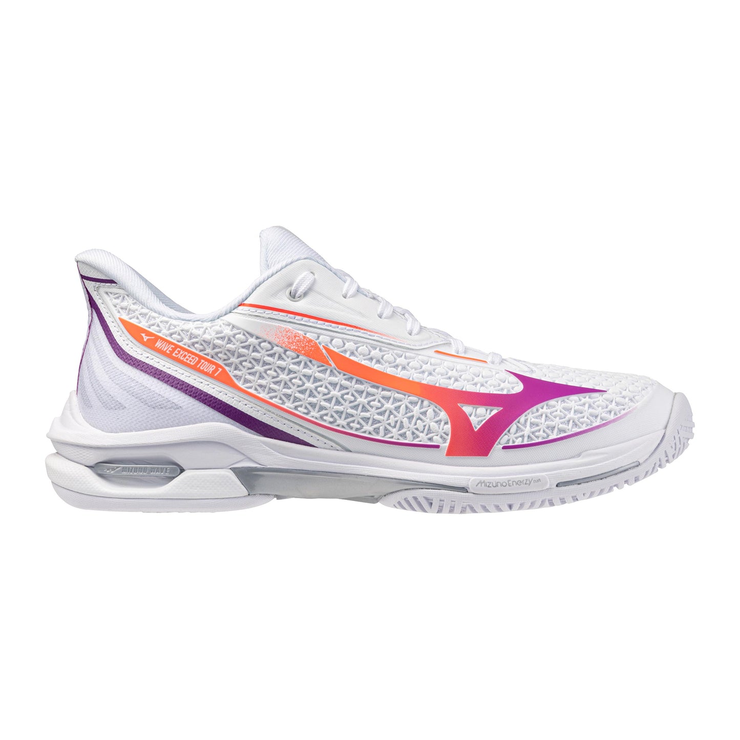 Mizuno Wave Exceed Tour 7 Allroundsko Damer - vit, lila