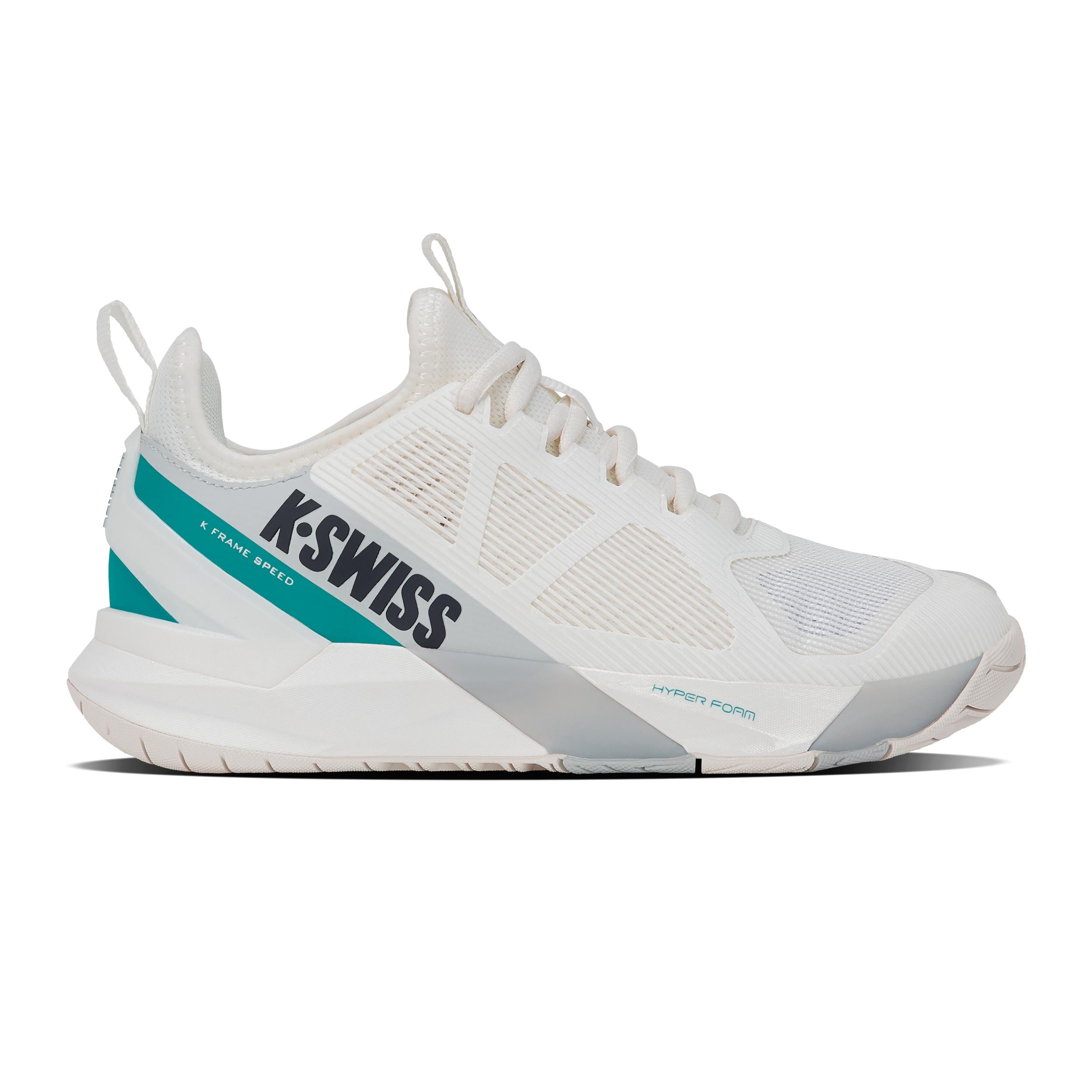 K-Swiss K-Frame Speed Allroundsko Damer - vit, turkos